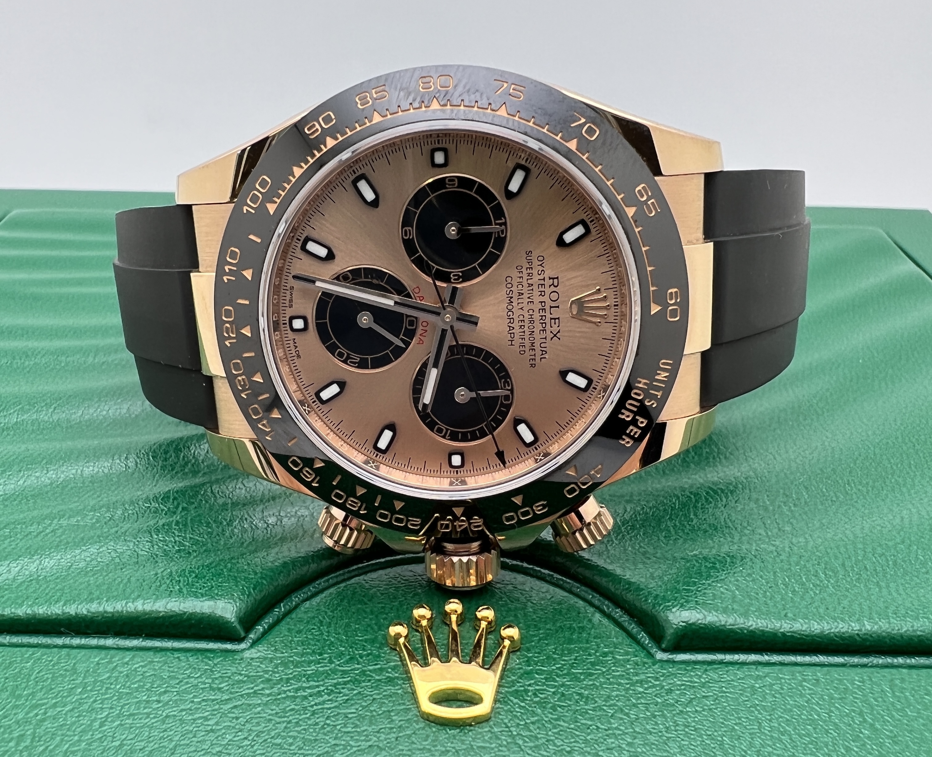 Disney - Yuu☆彡.。 Rolex Daytona 116515LN 40mm Oysterflex 18K Rose Gold Pink
