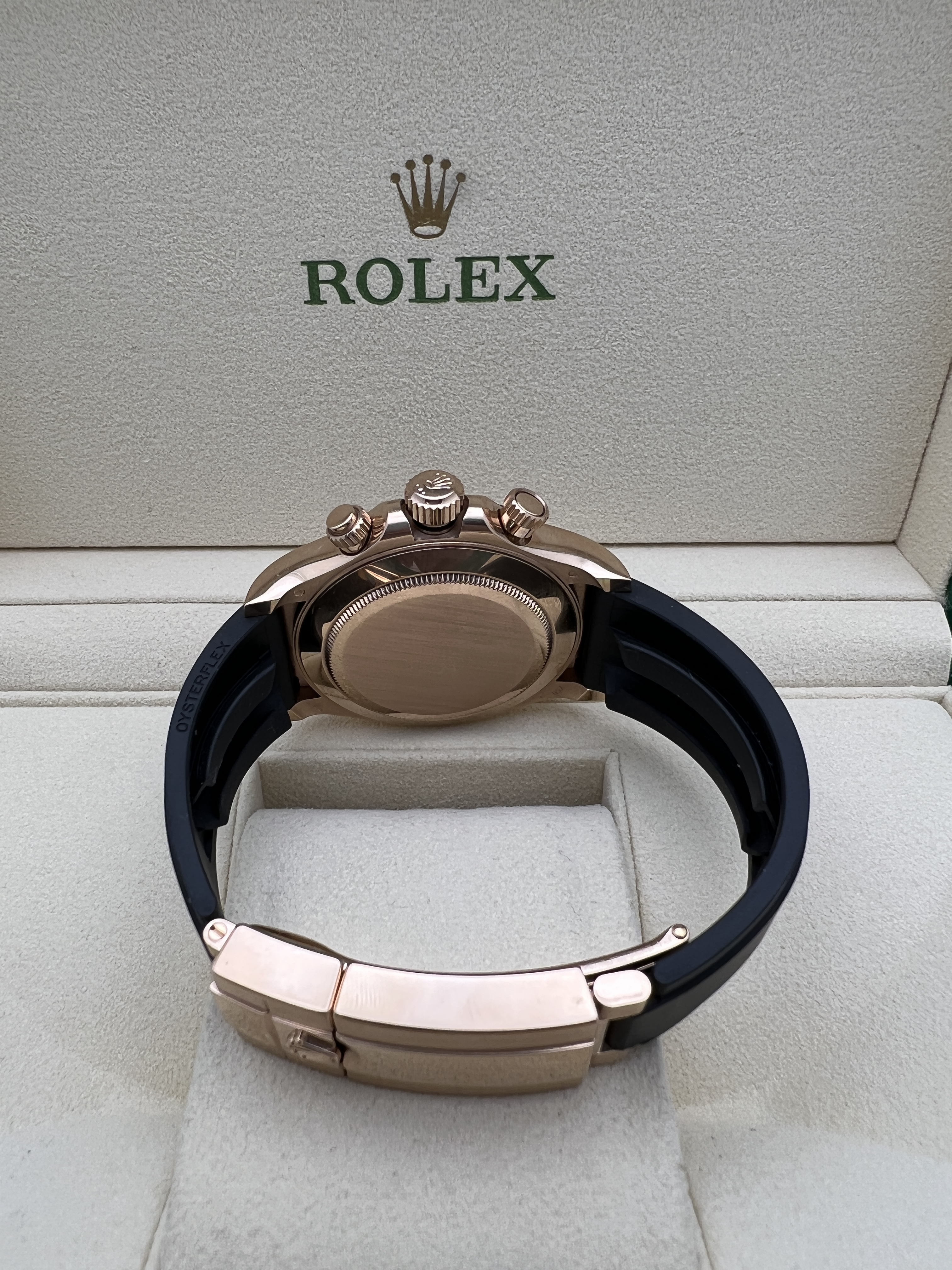 Disney - Yuu☆彡.。 Rolex Daytona 116515LN 40mm Oysterflex 18K Rose Gold Pink