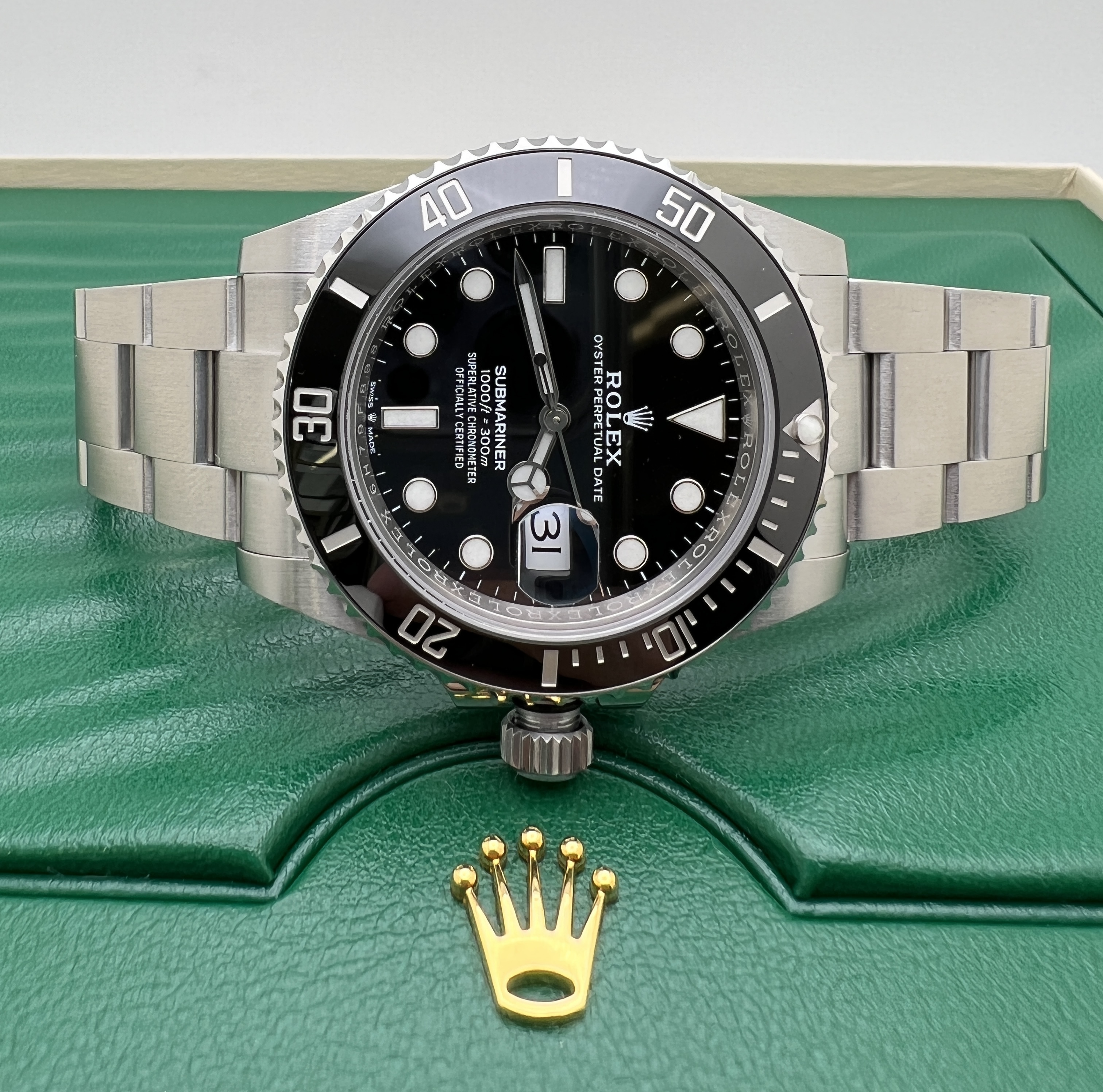 New Rolex Submariner 126610LN 41mm Stainless Steel Ceramic Bezel