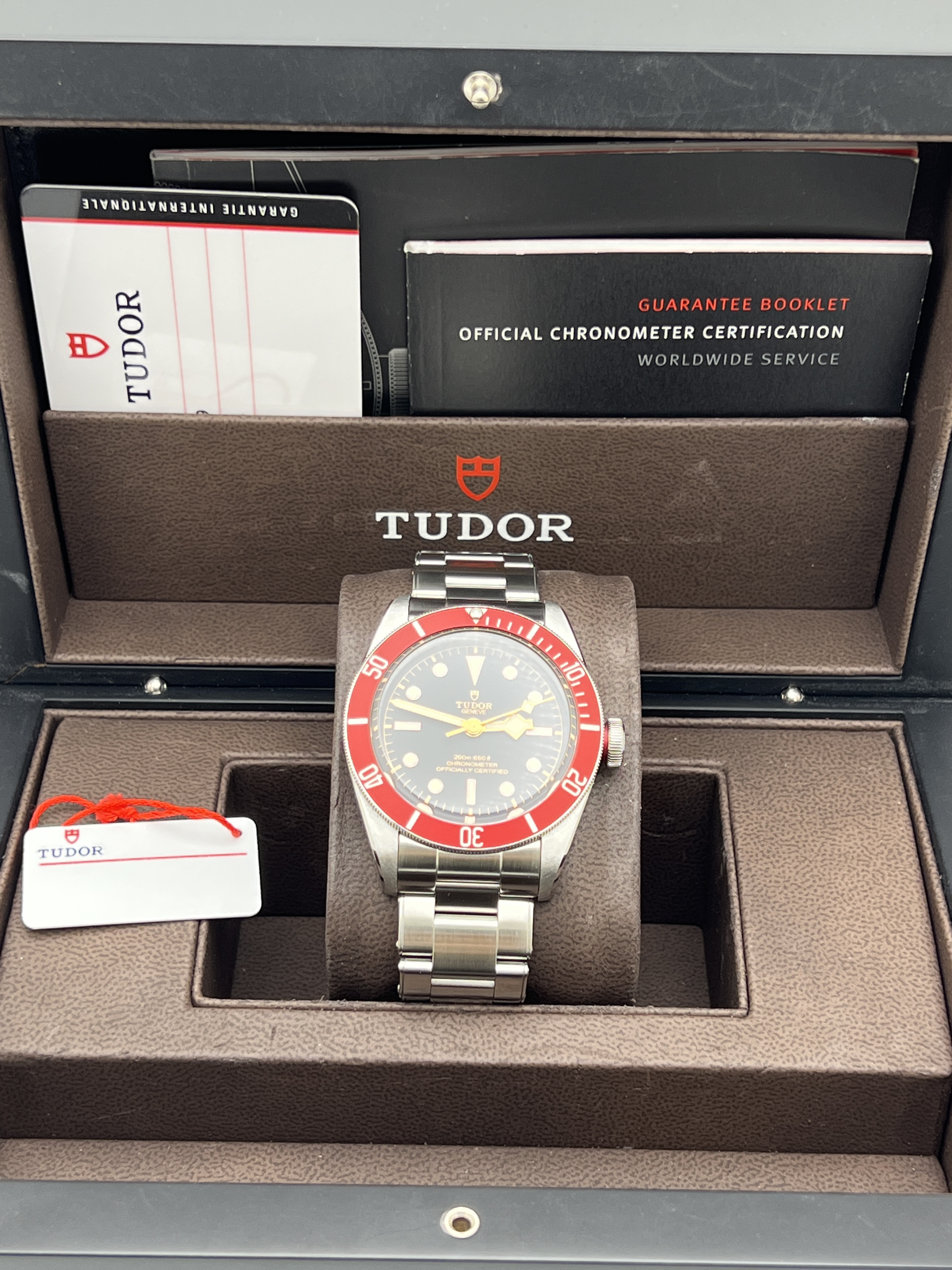 Tudor Heritage Black Bay 41mm 79230R Black Dial Red Bezel Tudor Heritage Black Bay 41mm 79230R Black Dial Red Bezel