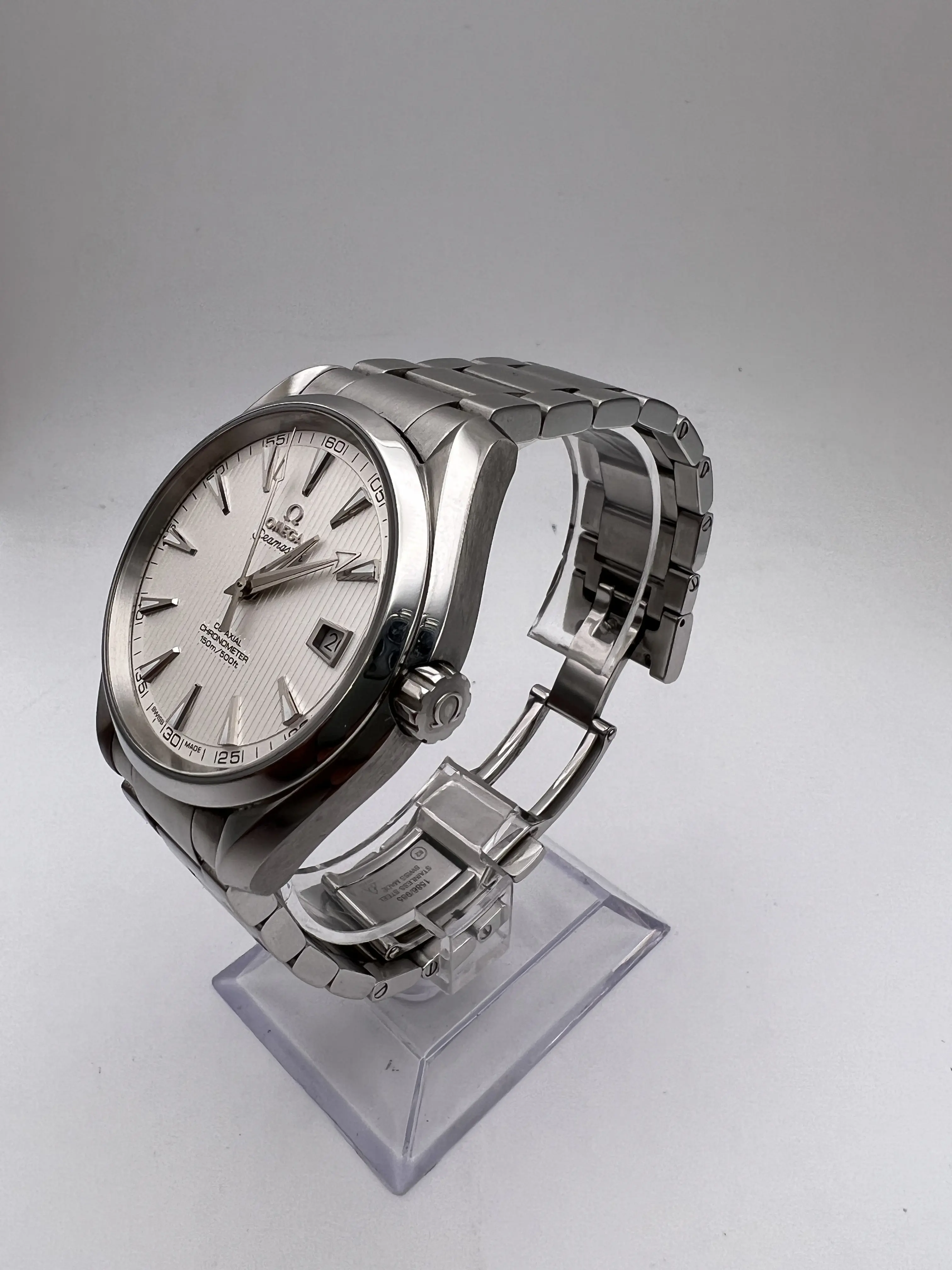 Omega Seamaster Aqua Terra 41.5mm Silver Teak Dial 231.10.42.21
