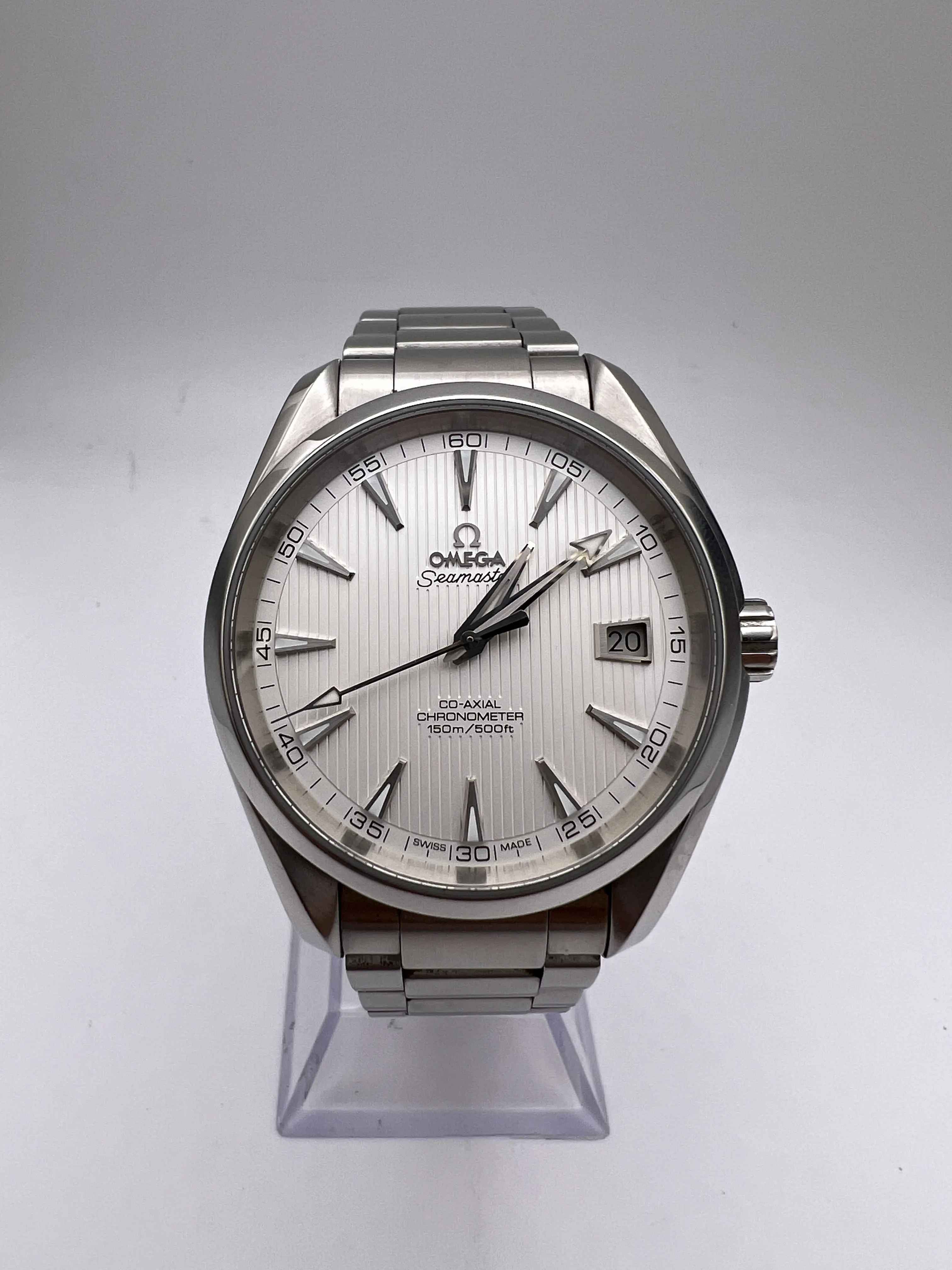 Omega Seamaster Aqua Terra 41.5mm Silver Teak Dial 231.10.42.21