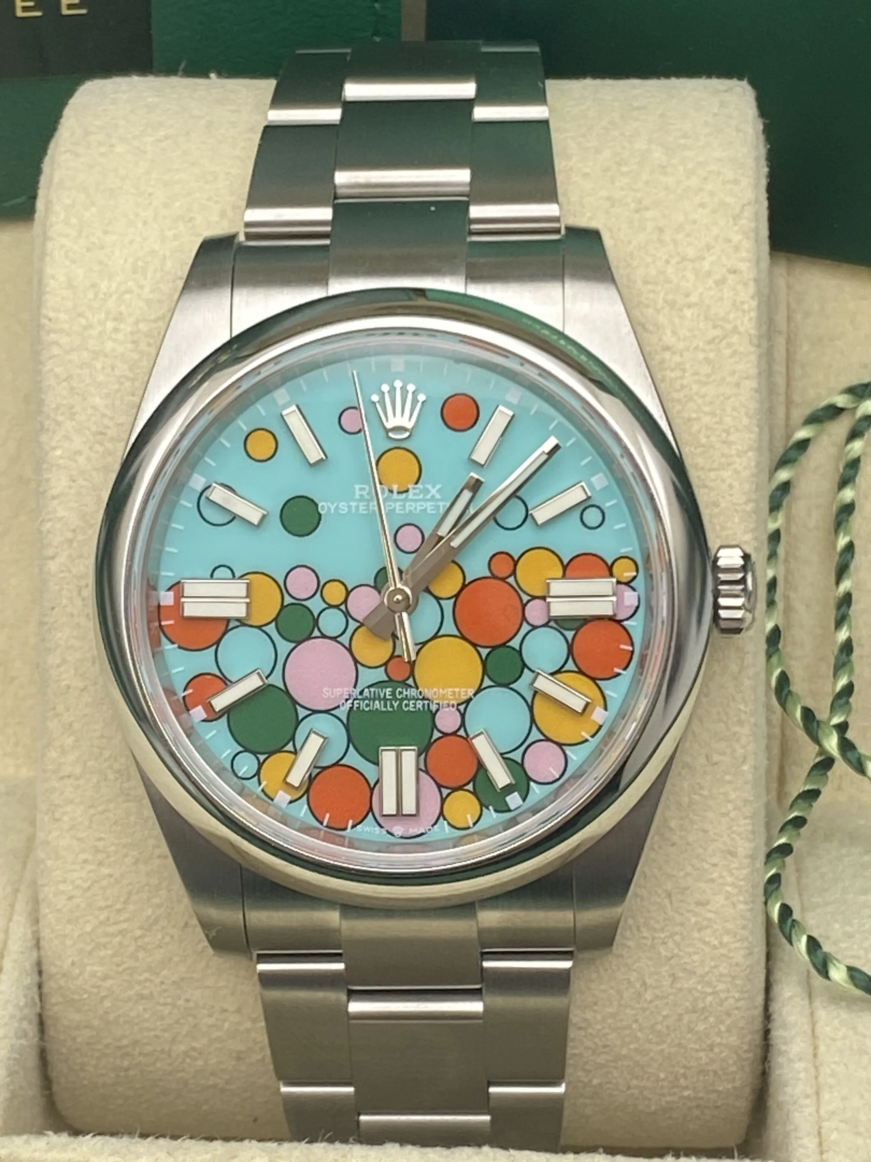The ROLEX Way ロレックスウェイ Rolex 124300 Oyster Perpetual 41mm Custom Celebration + Original