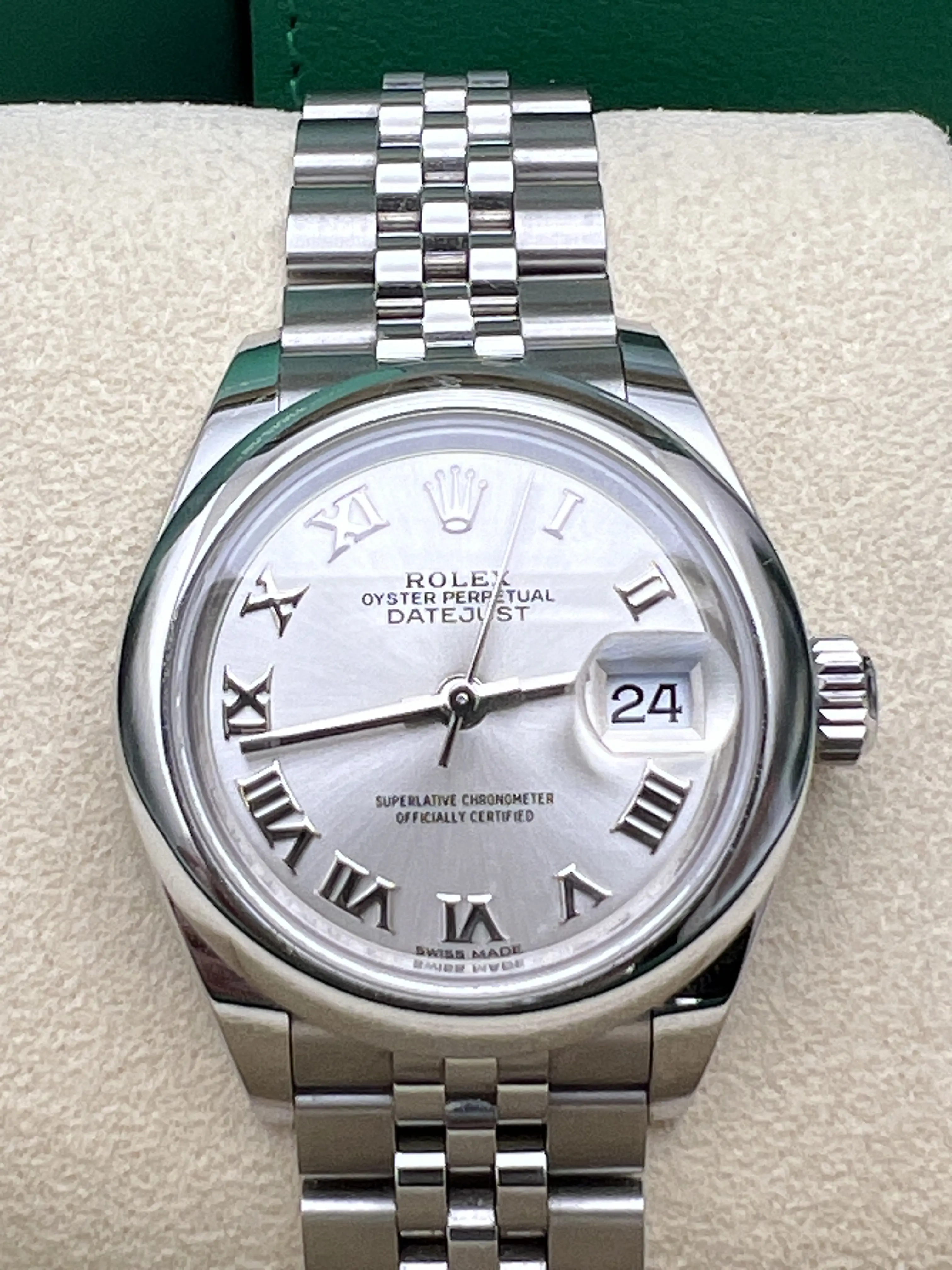 279171G ROLEX（ロレックス） デイトジャスト28 10Pダイヤ