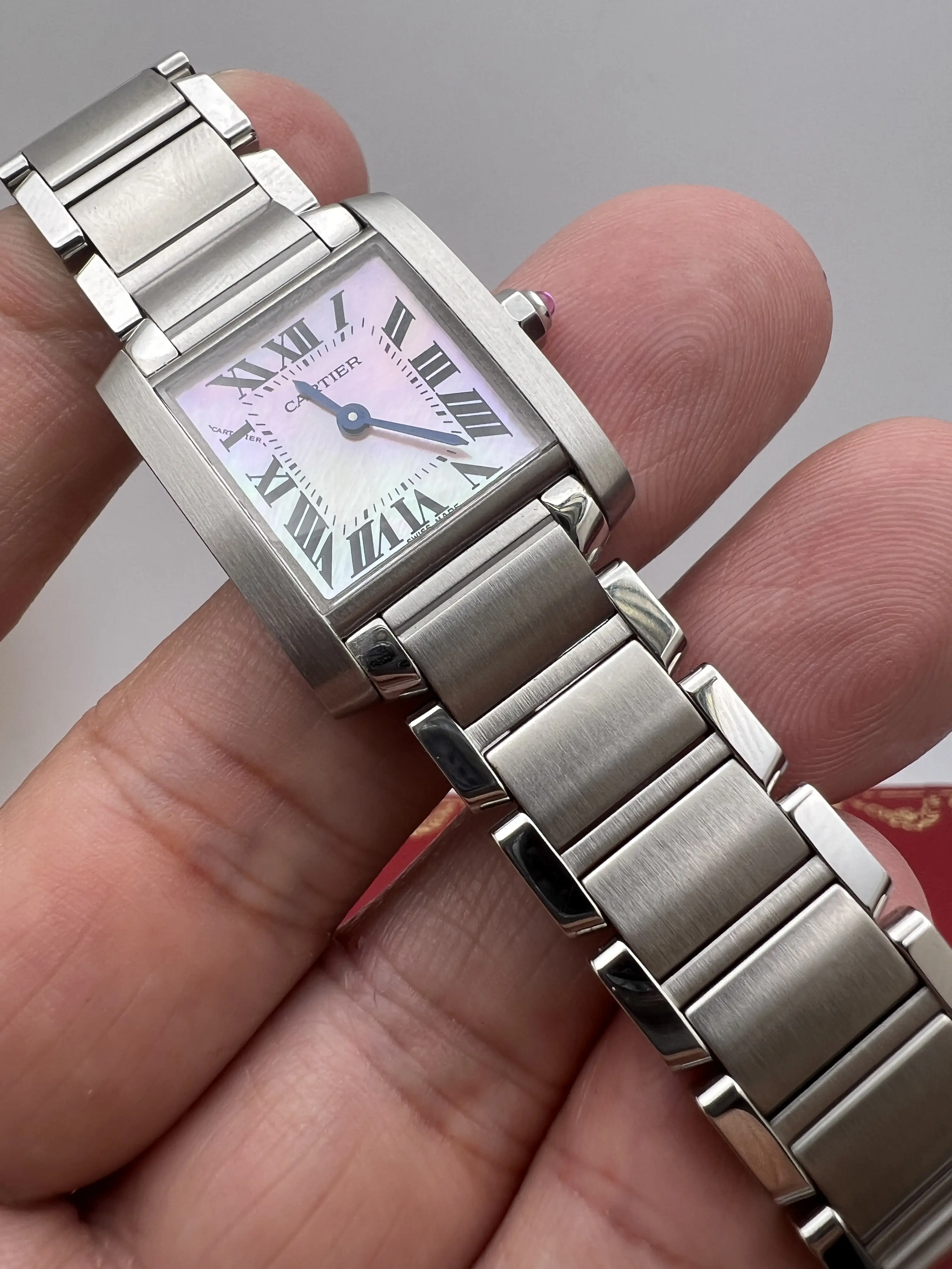 たぬきさん専用　Cartier Tank Francaise スモールモデル 39847: Cartier Ladies Small Tank Francaise, Size 20mm