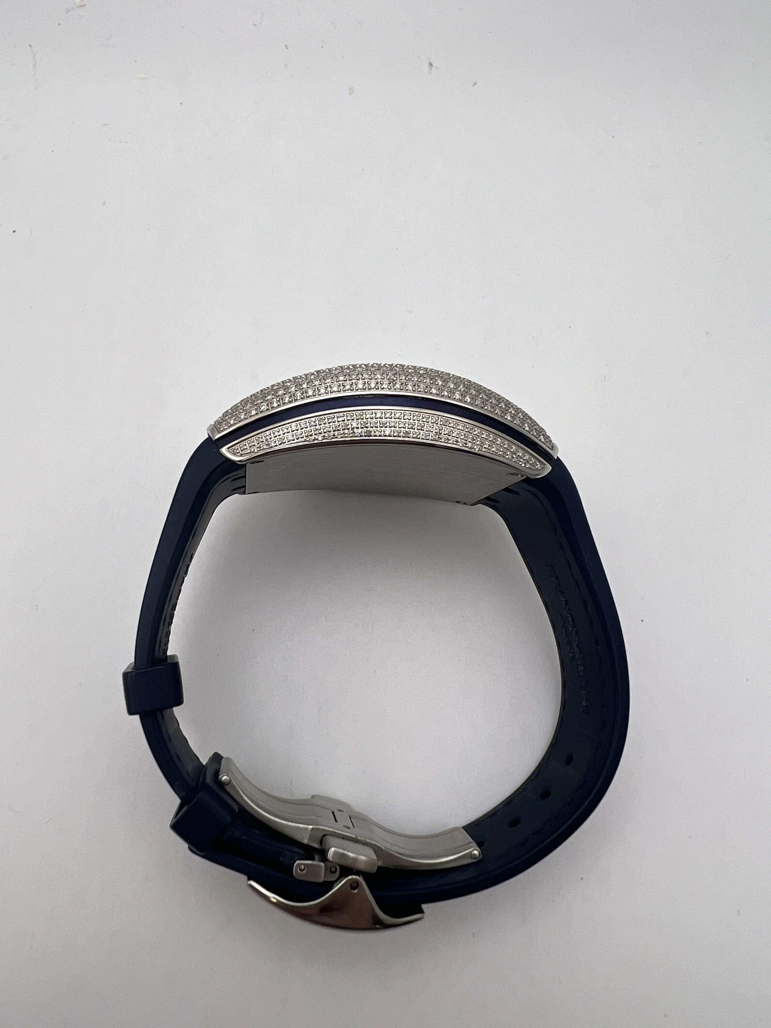 Franck Muller Vanguard Yachting 44mm 5CT Diamond Case Pave