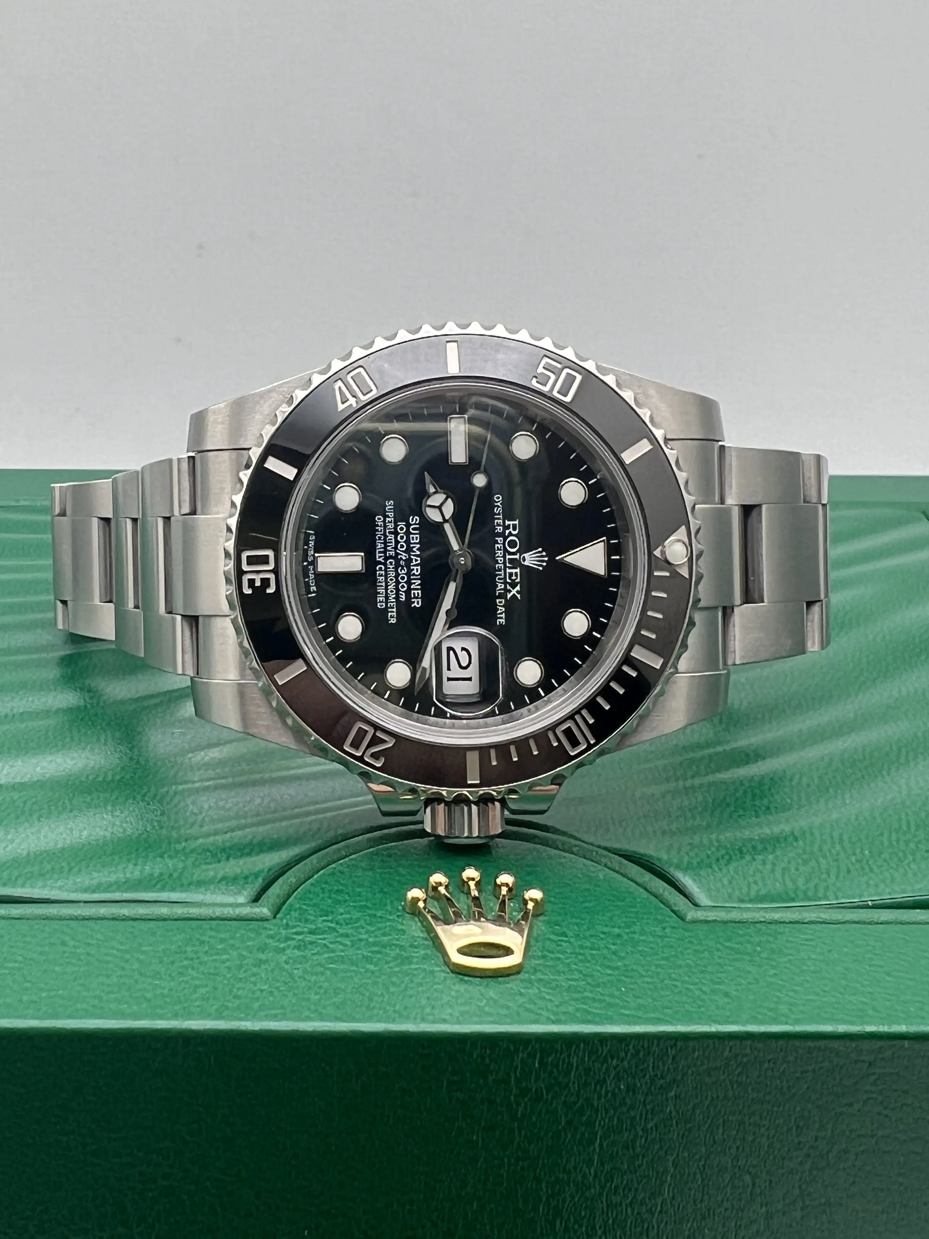 Rolex Submariner Date 40mm 116610LN Black Ceramic Bezel Dial B&P