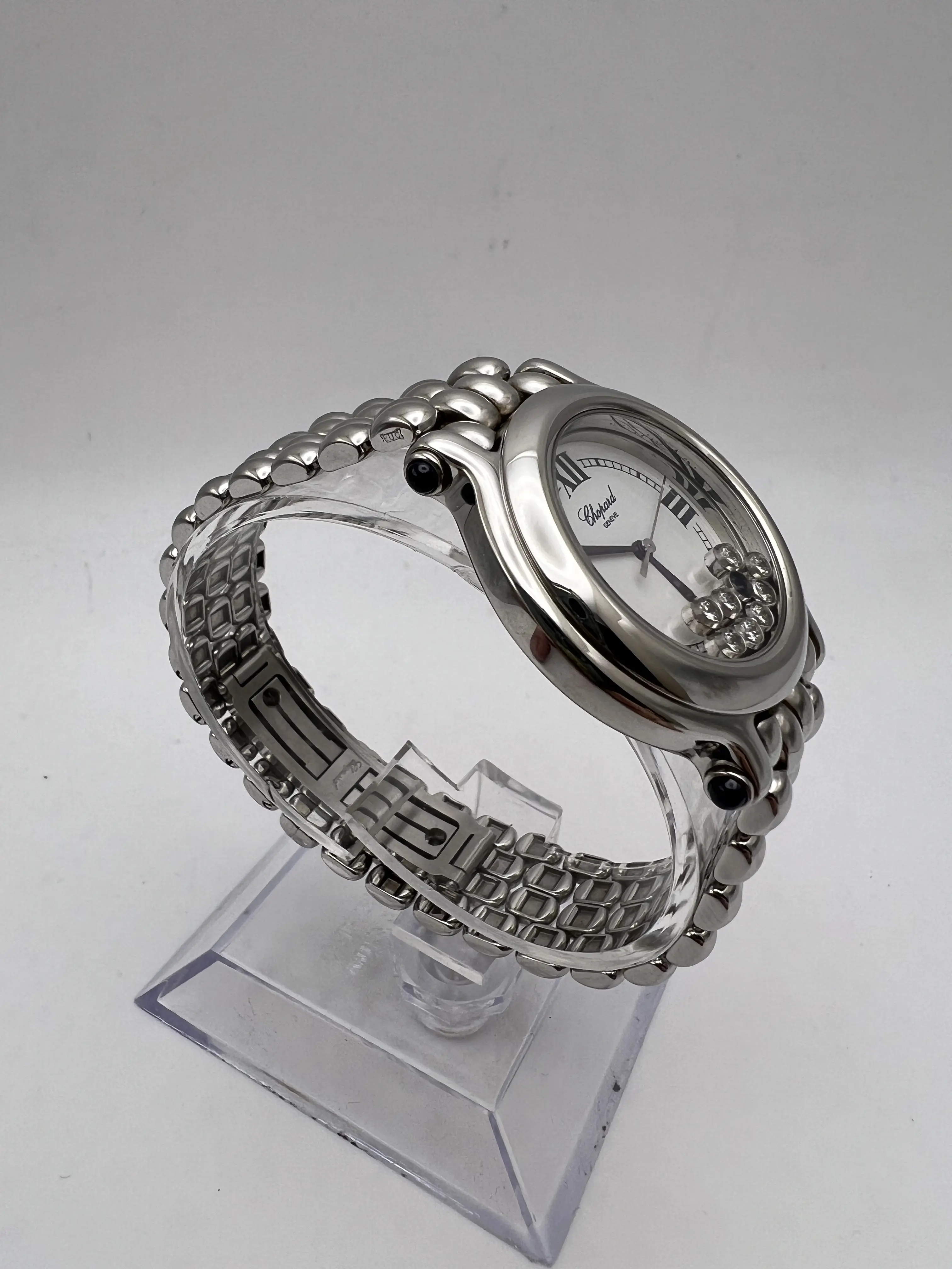 Chopard Happy Sport 27/8236-23 White Dial 8 Diamonds 1 Chopard Happy Sport 27/8236-23 White Dial 8 Diamonds 1