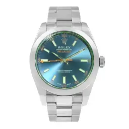2018 Rolex Milgauss 116400GV 40mm Z-Blue Dial Box Papers