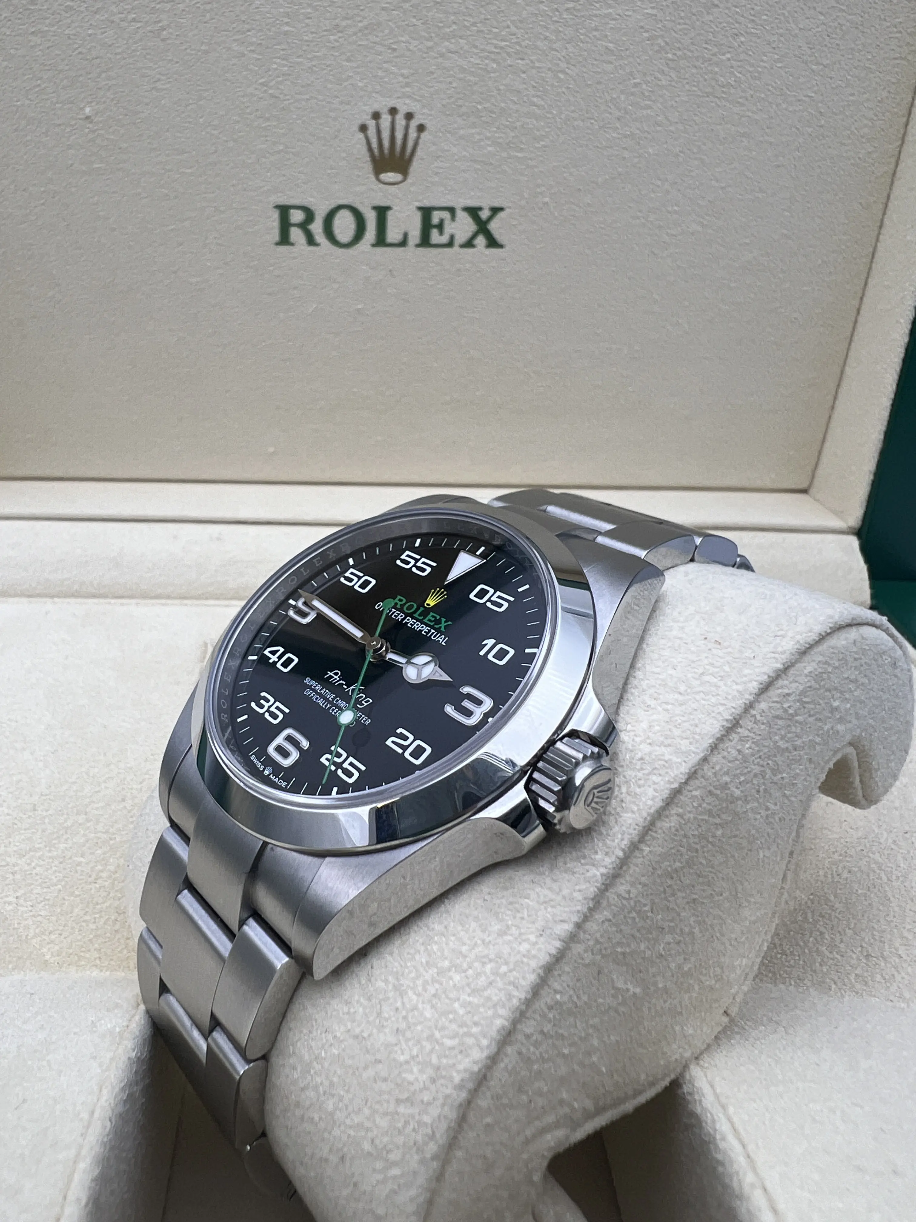 2023 New Model Full Set Rolex Air King 126900 40mm Box