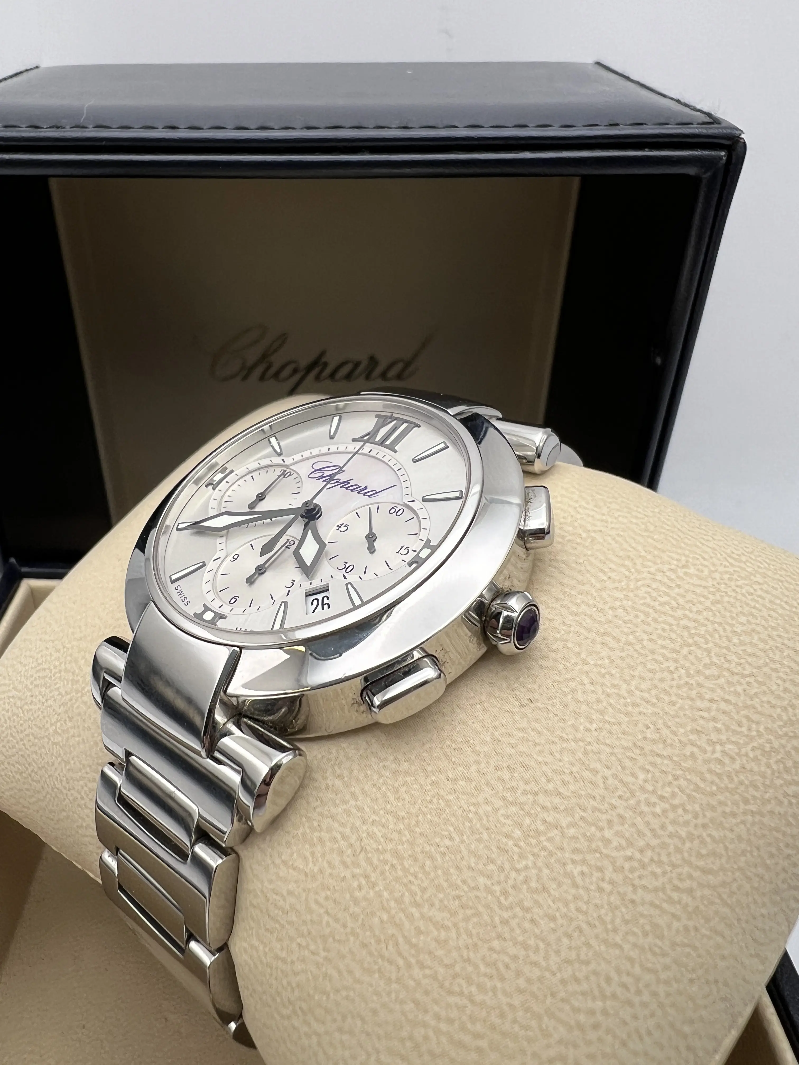 Chopard Imperiale Chronograph 40mm MOP Silver Dial 388549 Chopard Imperiale Chronograph 40mm MOP Silver Dial 388549