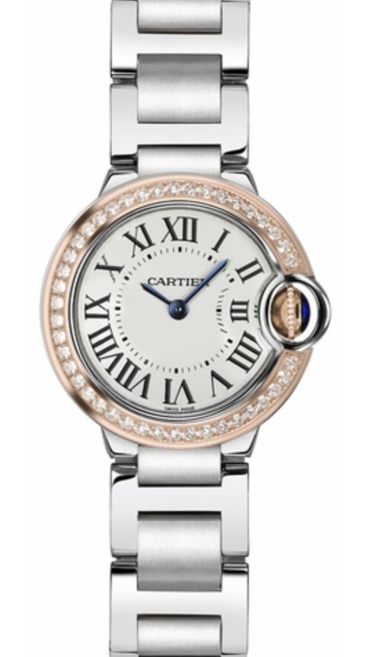 CARTIER Ballon Bleu de Cartier 28mm stainless steel and