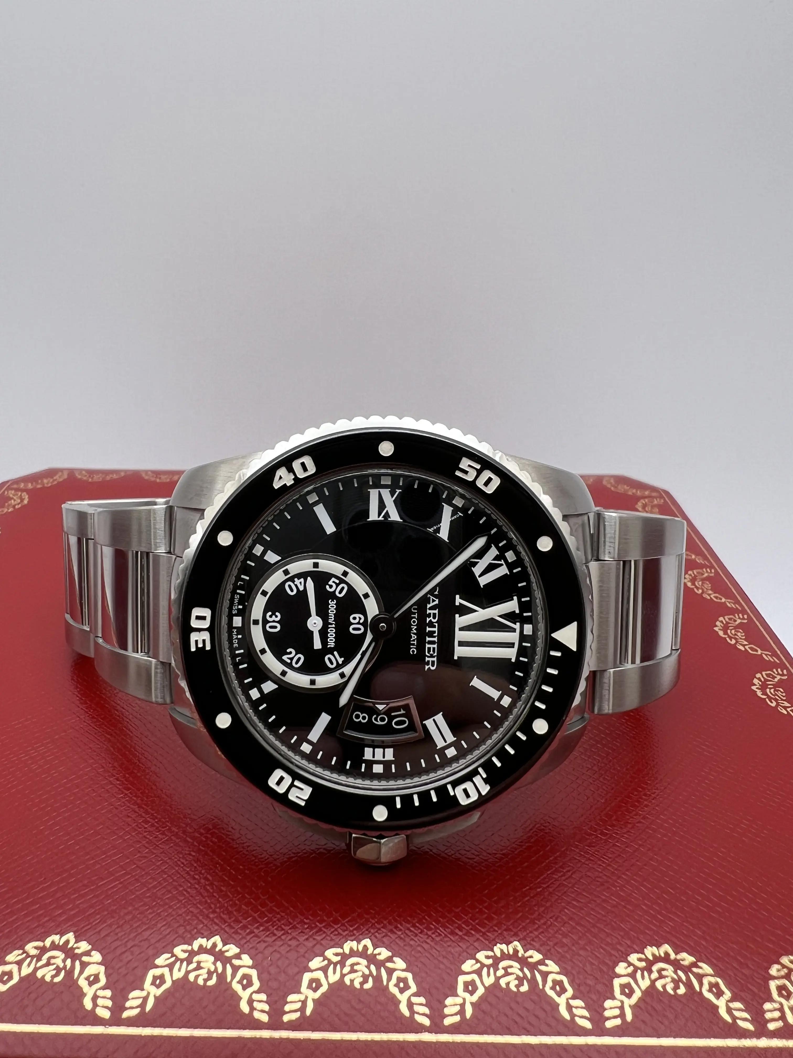 Cartier Calibre De Cartier Diver W7100057 Black Dial Stainless