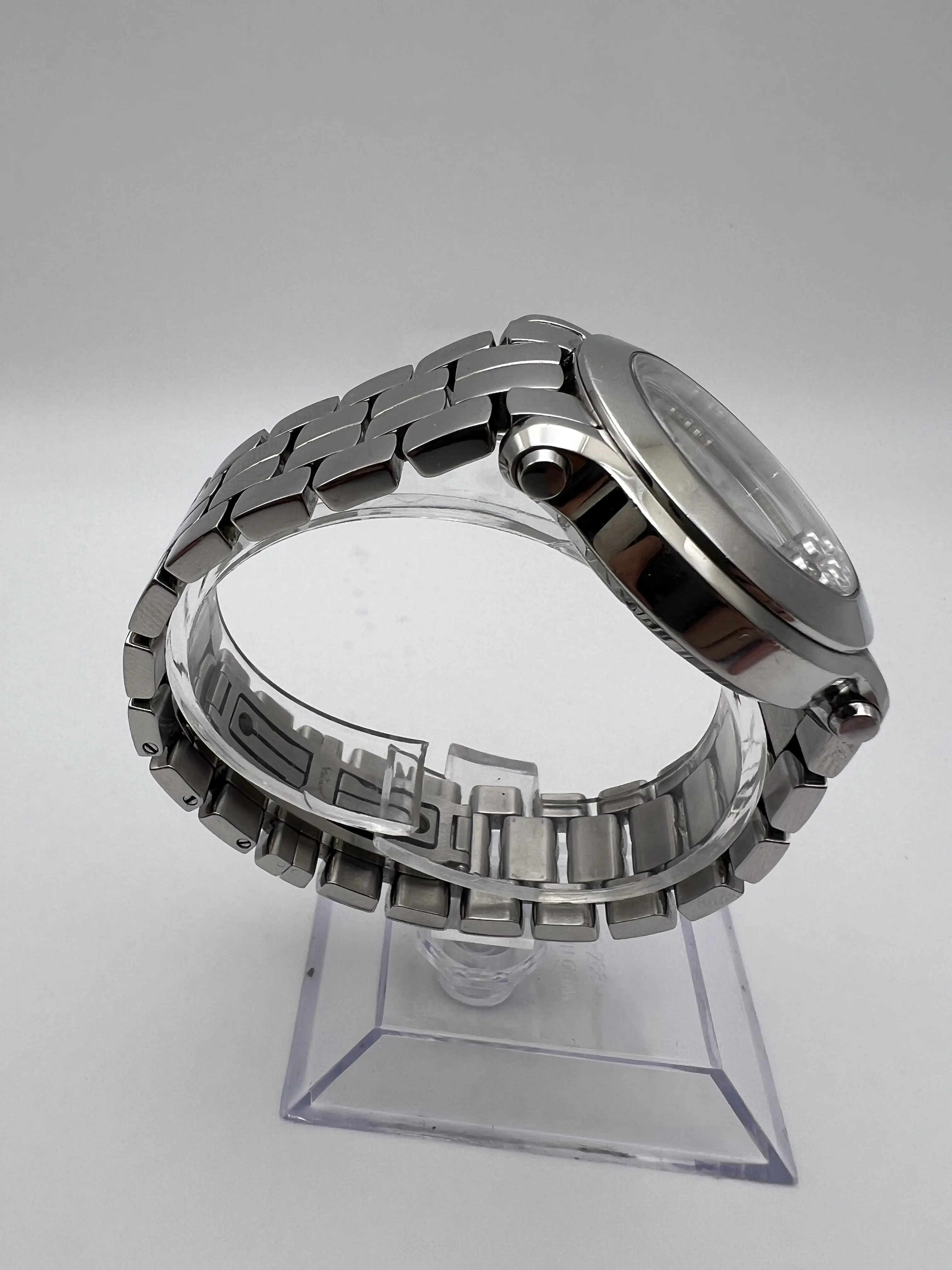 Chopard Happy Sport 8475 36mm Steel 7 Floating Diamonds  display picture 2