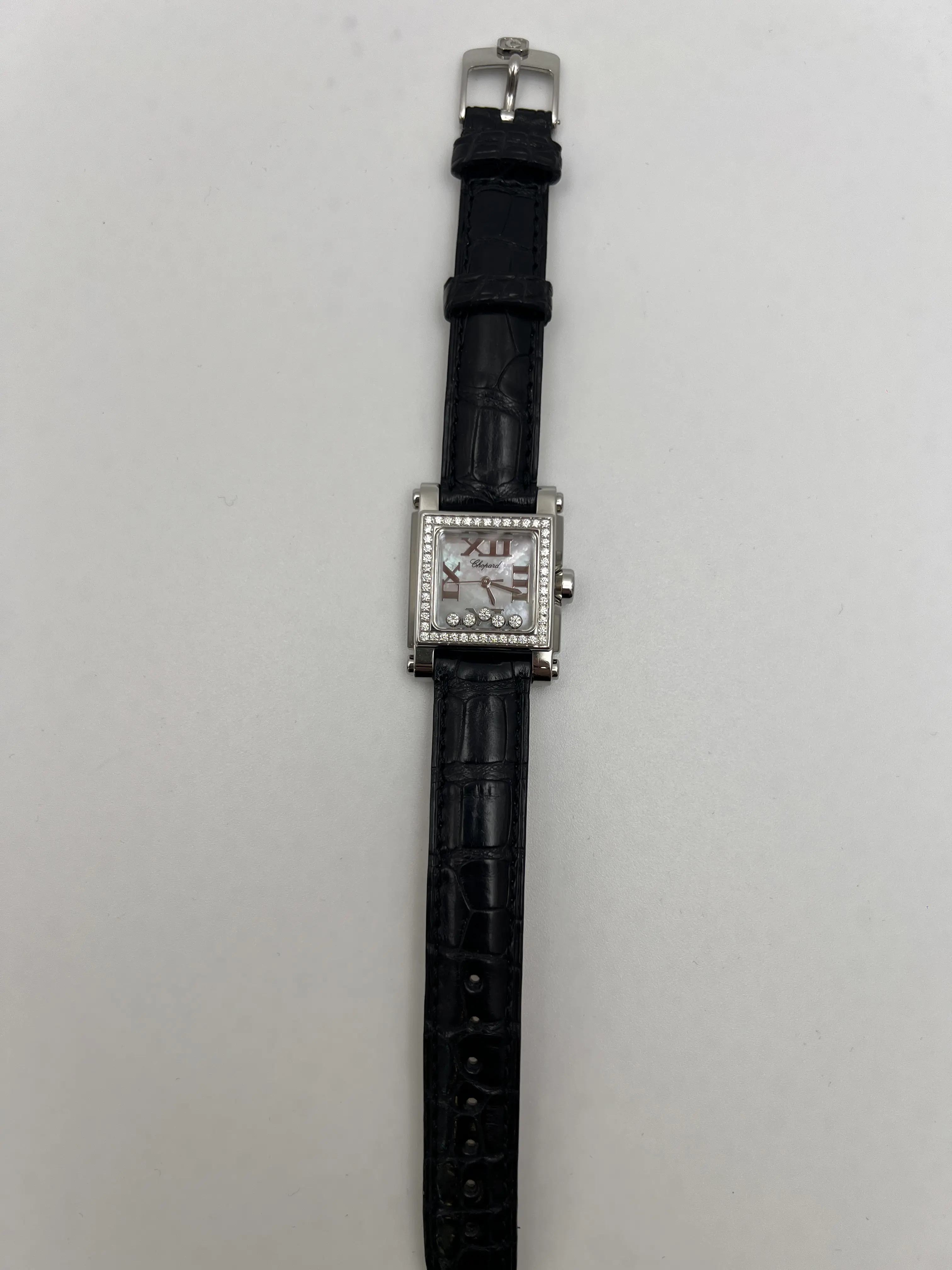 Chopard Happy Sport 24x31mm Mother Of Pearl Dial 5 Diamonds Chopard Happy Sport 24x31mm Mother Of Pearl Dial 5 Diamonds