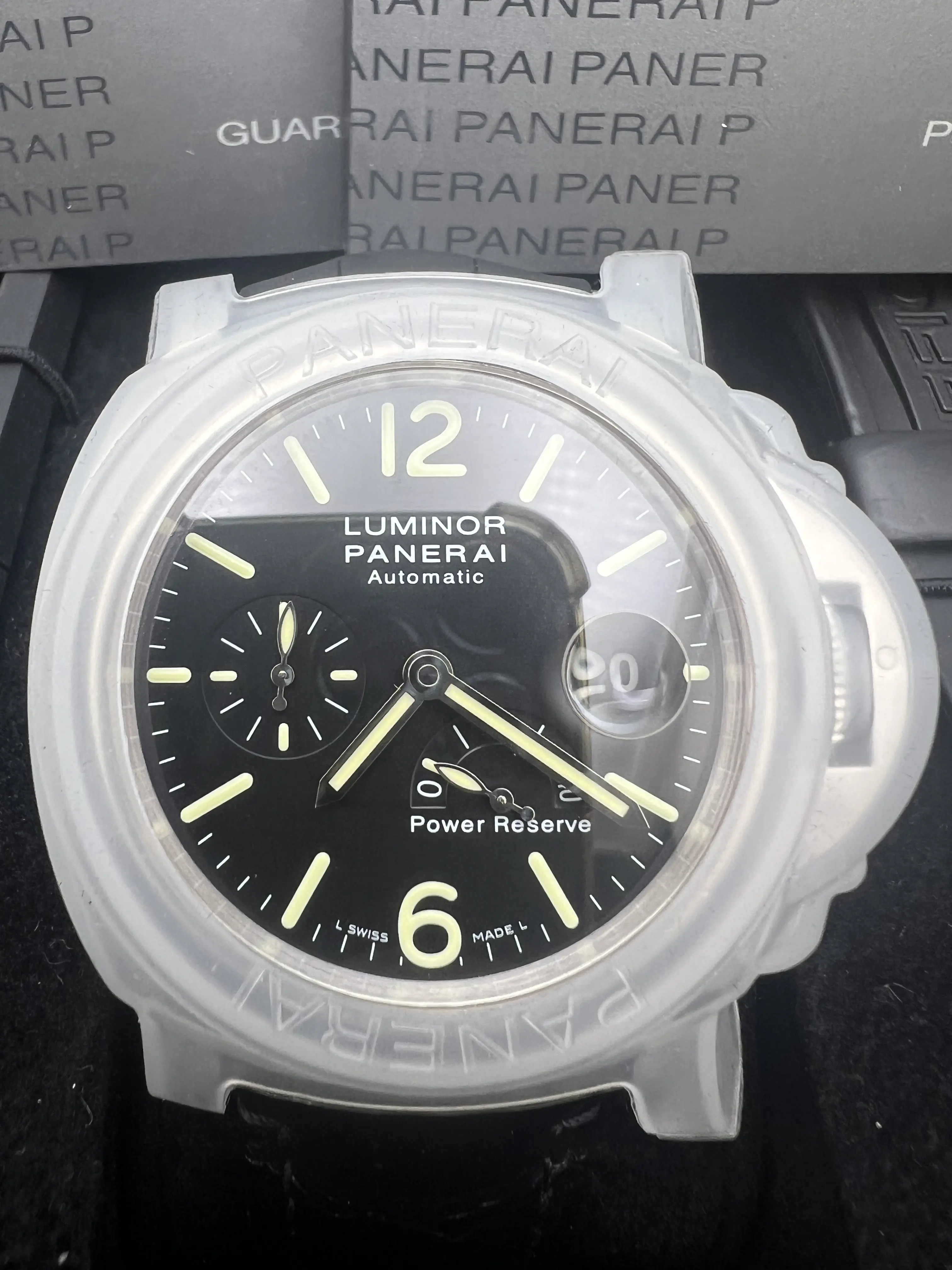 PANERAI LUMINOR 自動巻き時計 PAM00090 pam00090 Panerai Luminor Marina Power Reserve 44mm Mens Watch