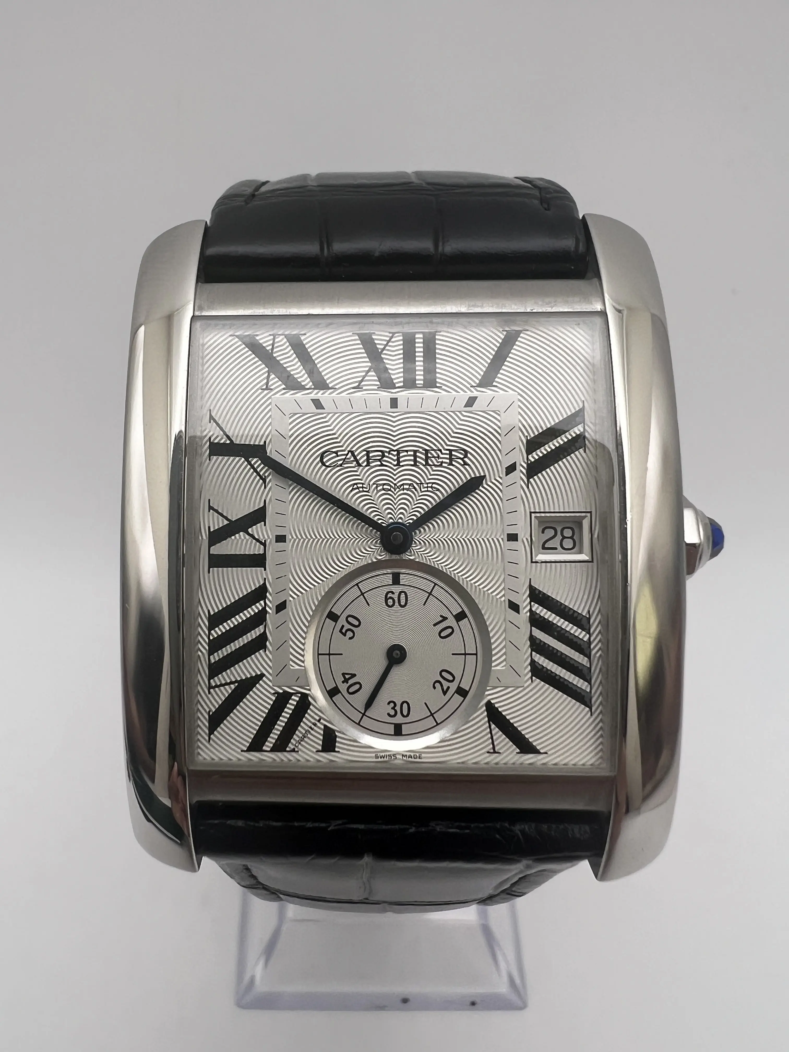 Cartier Tank MC Large 34mm x 44mm Silver Dial W5330003 | eBay