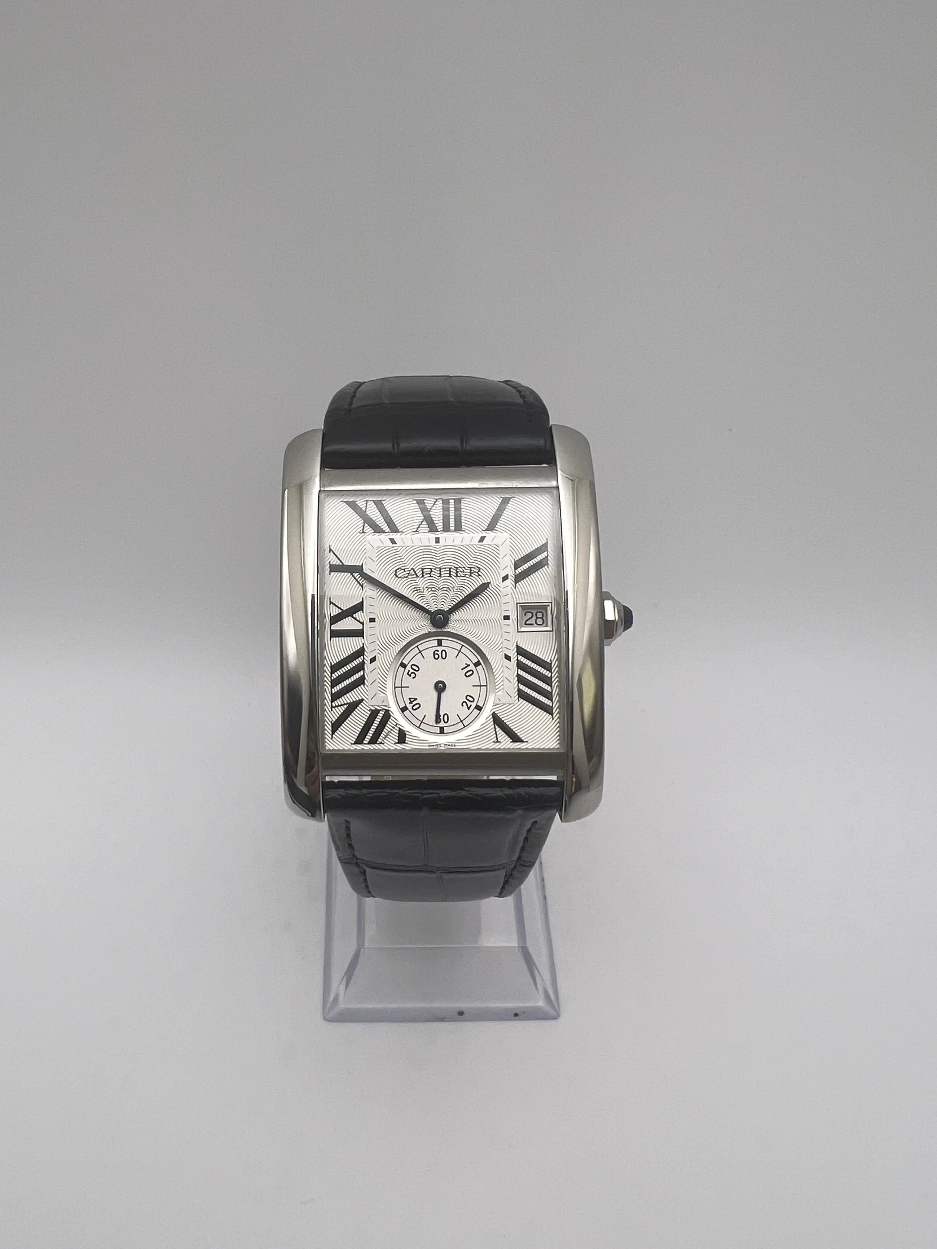 Cartier Tank MC Large 34mm x 44mm Silver Dial W5330003 | eBay