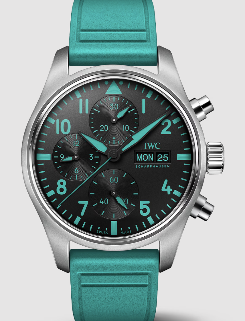 2024 IWC Pilots Chronograph 41MM Mercedes-AMG Petronas Formula One