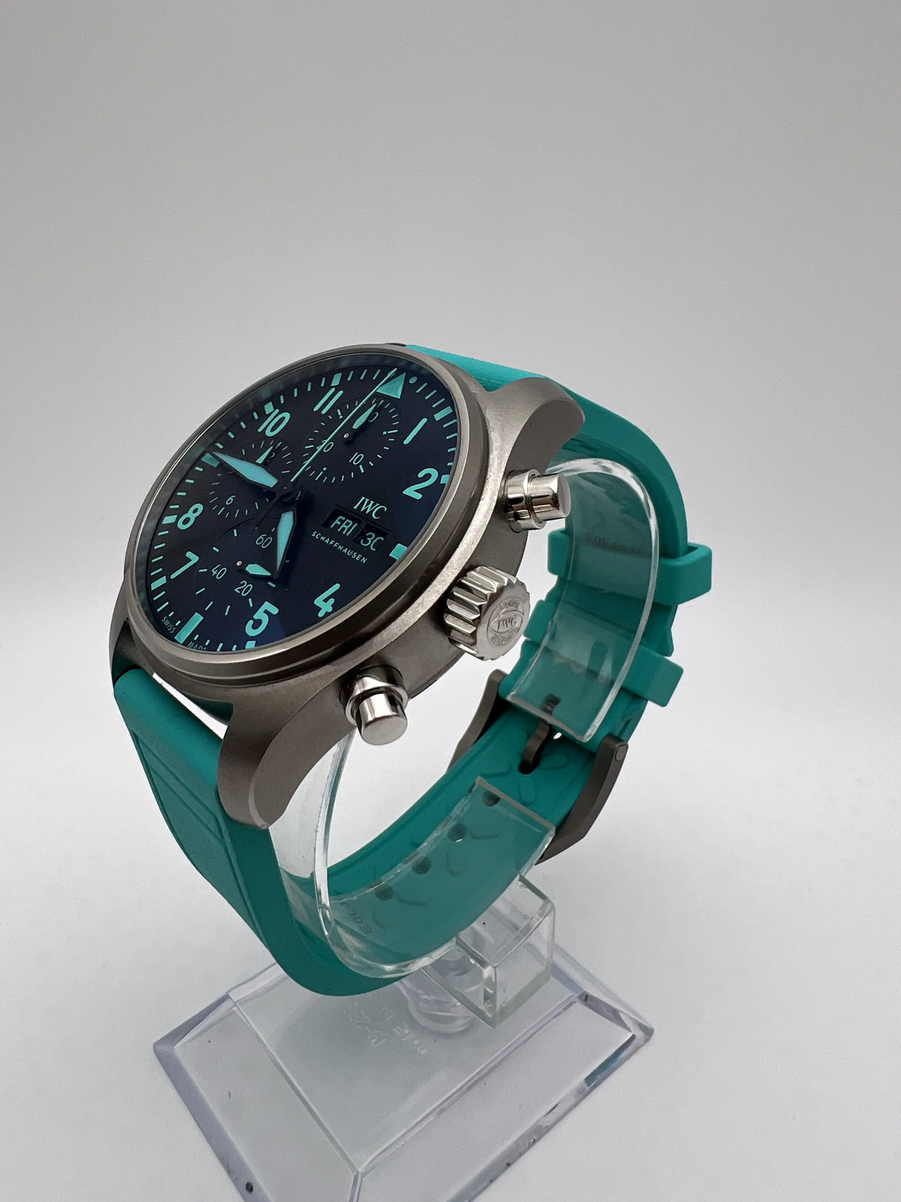 2024 IWC Pilots Chronograph 41MM Mercedes-AMG Petronas Formula One