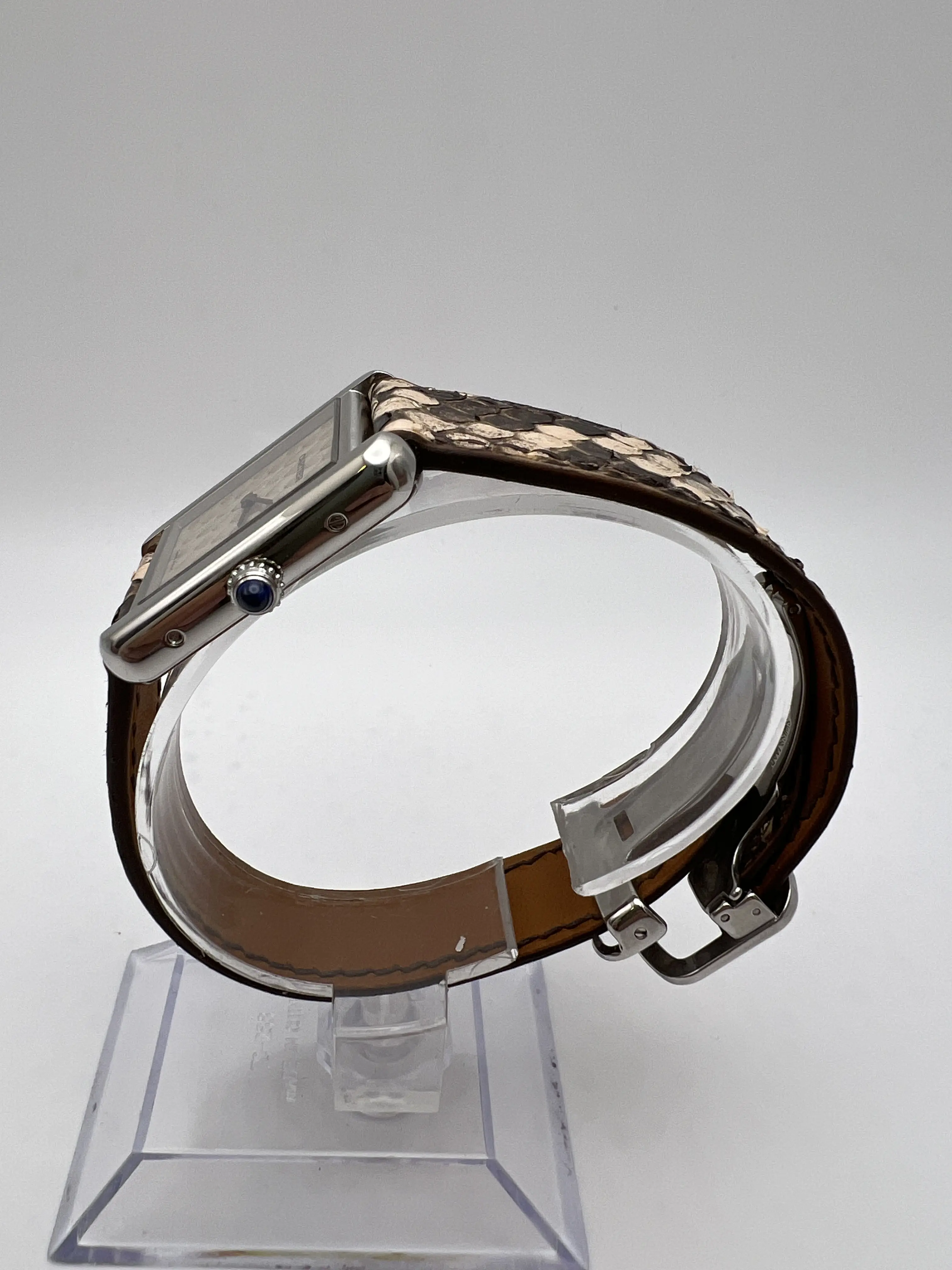 時計 18mm CELINE Python Watch Straps Vintage Morellato Celine Natural Python Watch Strap