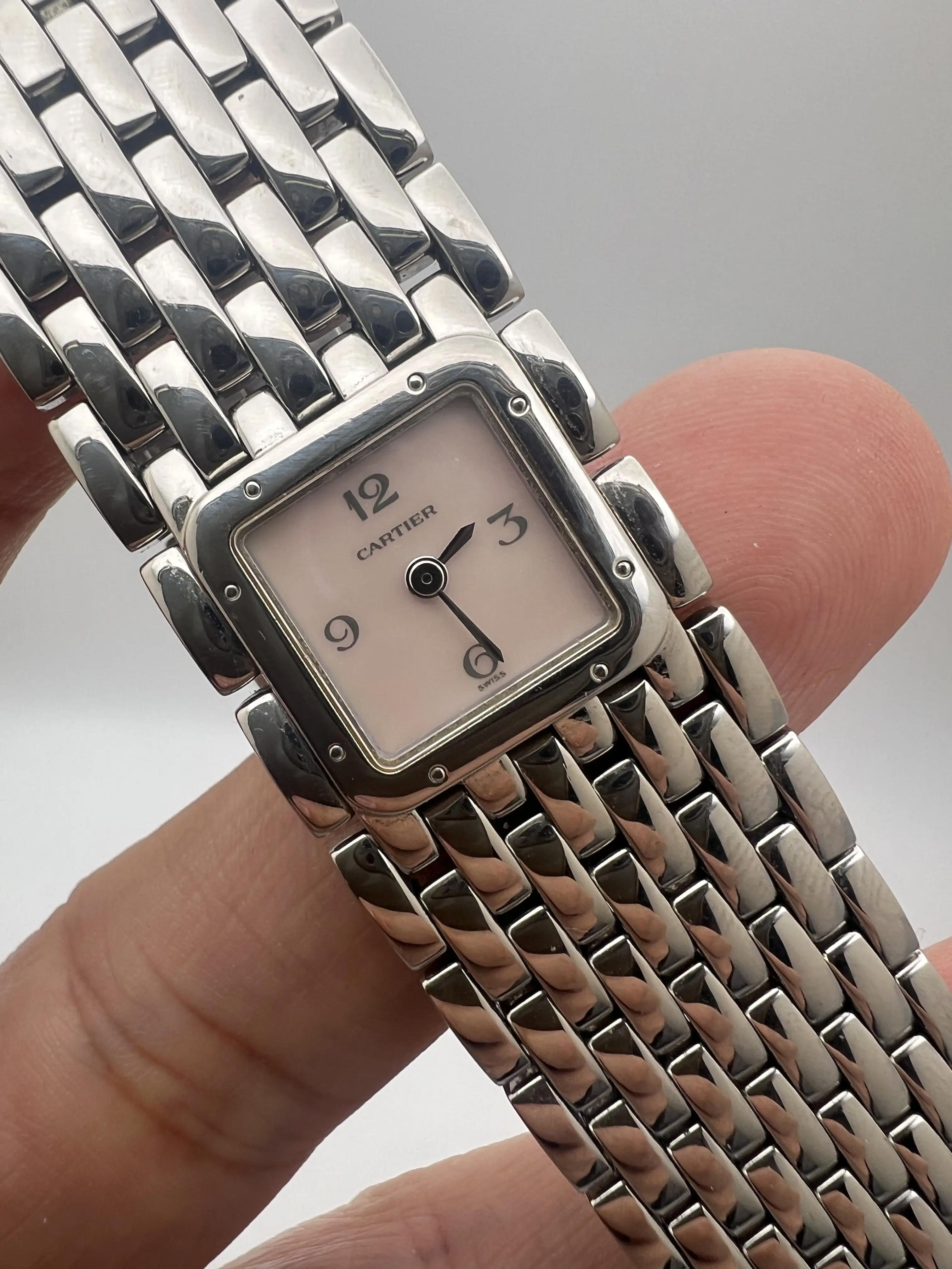 カルティエ　プレート Cartier Panthère Ruban W61003T9 Pink Mother of Pearl Dial | eBay