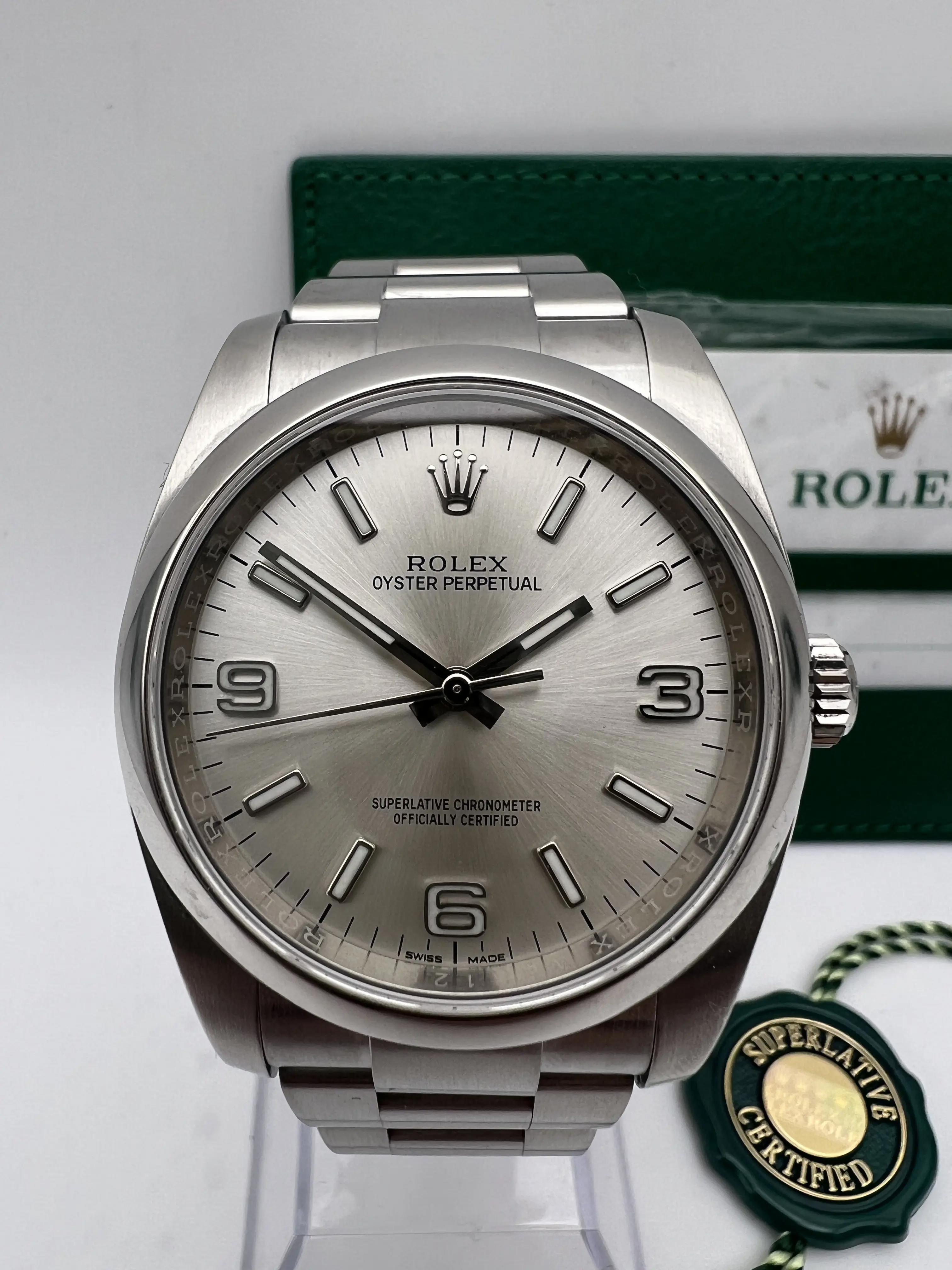 y*3様 ROLEX ロレックス OYSTER PERPETUAL PRECIS Rolex Oyster Perpetual 36 Oystersteel, M126000-0015