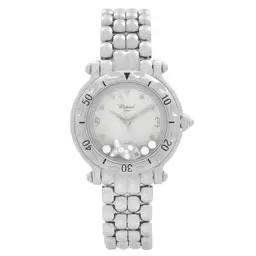 Chopard Happy Sport 27/8236-23 White Dial 7 Diamonds Box