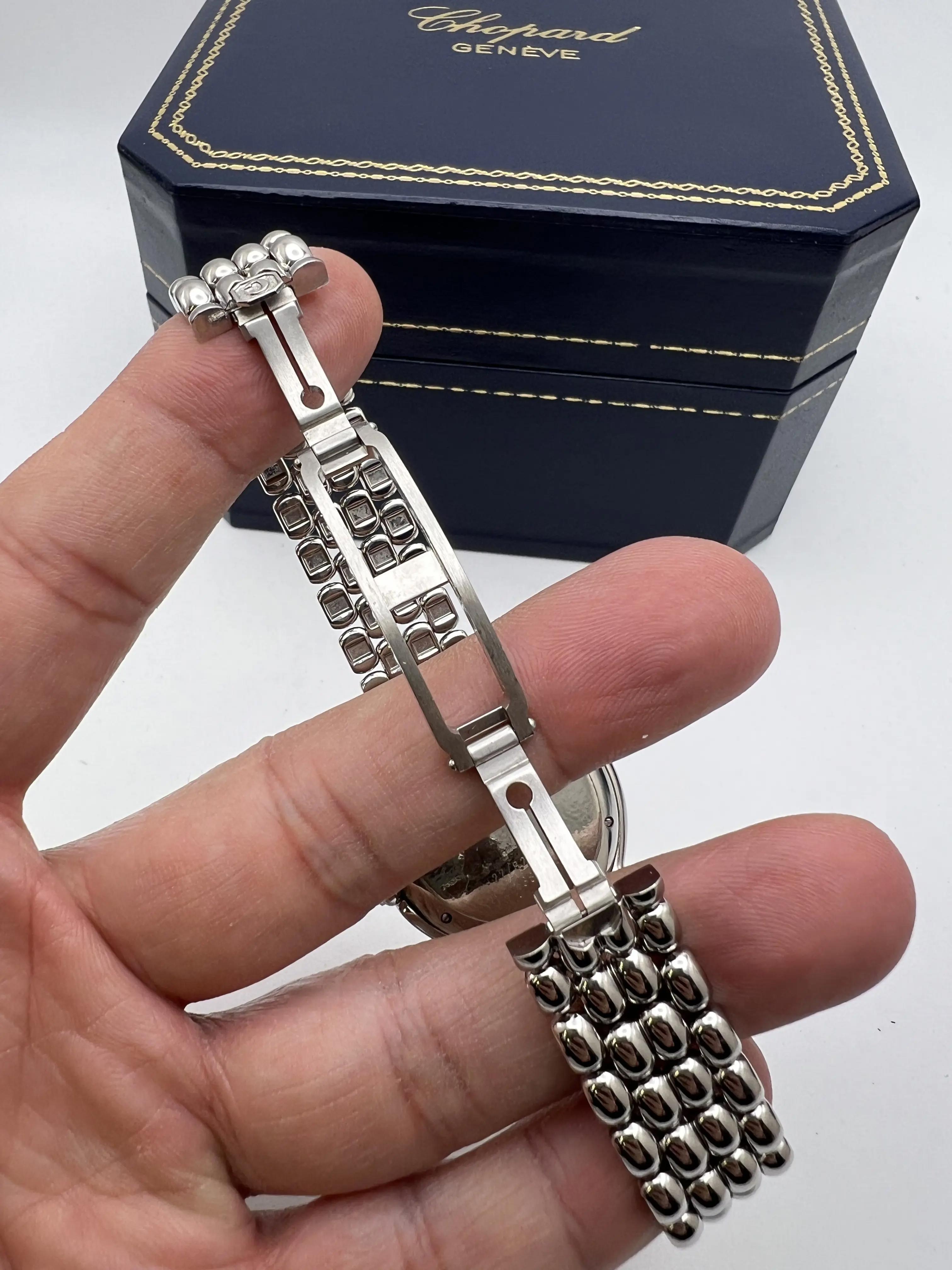 Rare Chopard Happy Sport 32mm 7 Diamond Champagne Dial Box