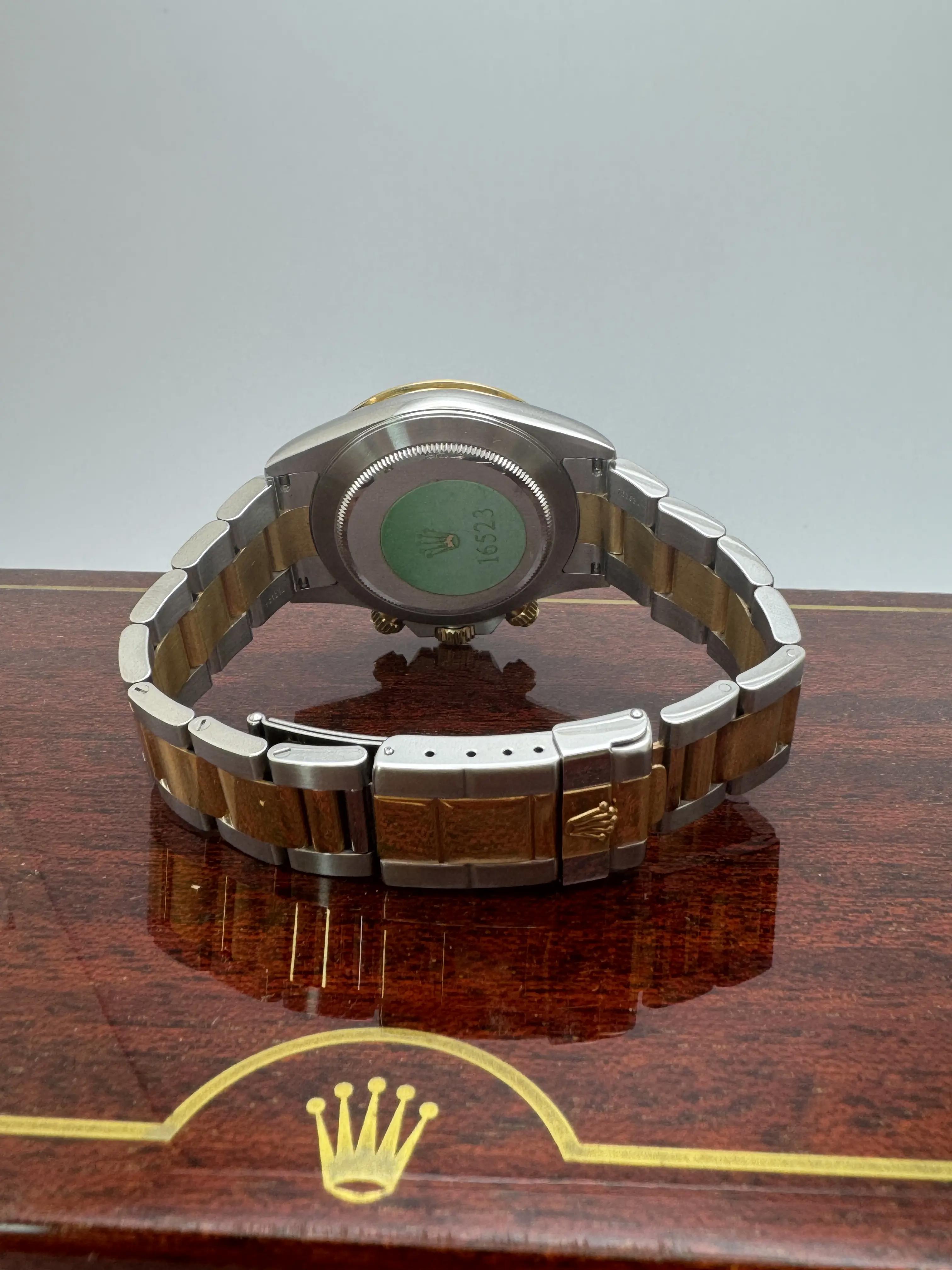 Mint Rolex Daytona 40mm 16523 Zenith 18K Two Tone Collectors Box