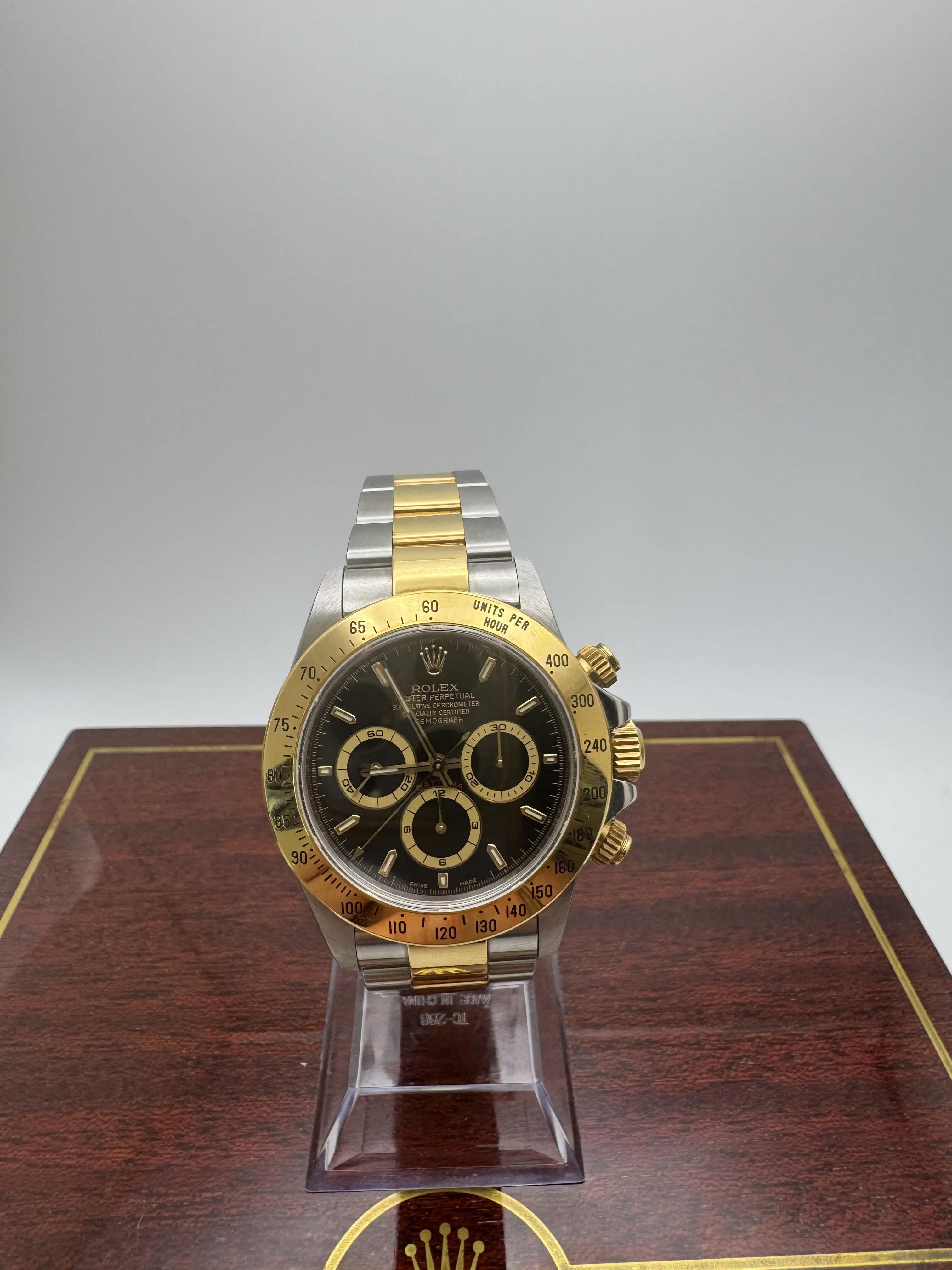 Mint Rolex Daytona 40mm 16523 Zenith 18K Two Tone Collectors Box