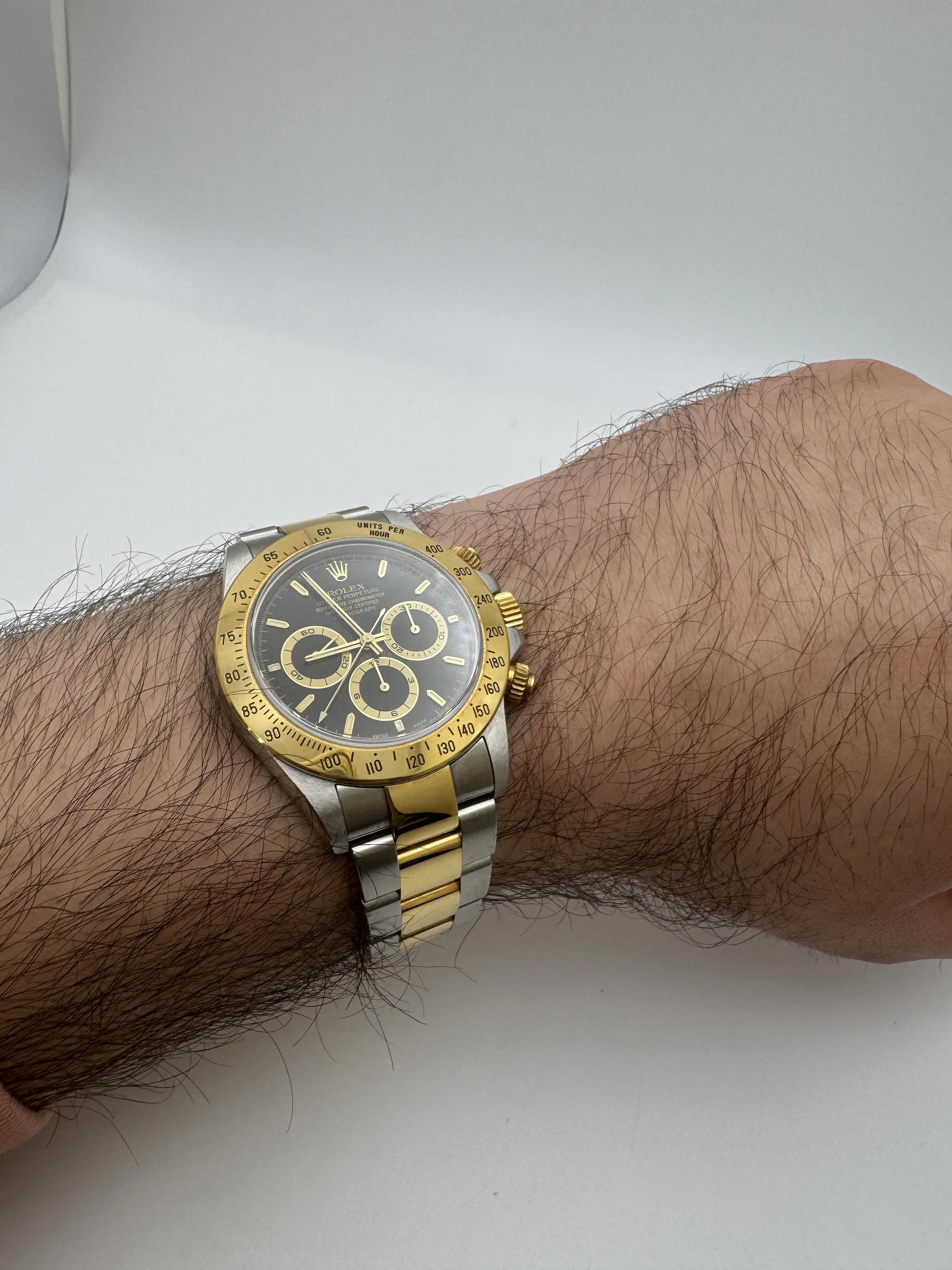 Mint Rolex Daytona 40mm 16523 Zenith 18K Two Tone Collectors Box