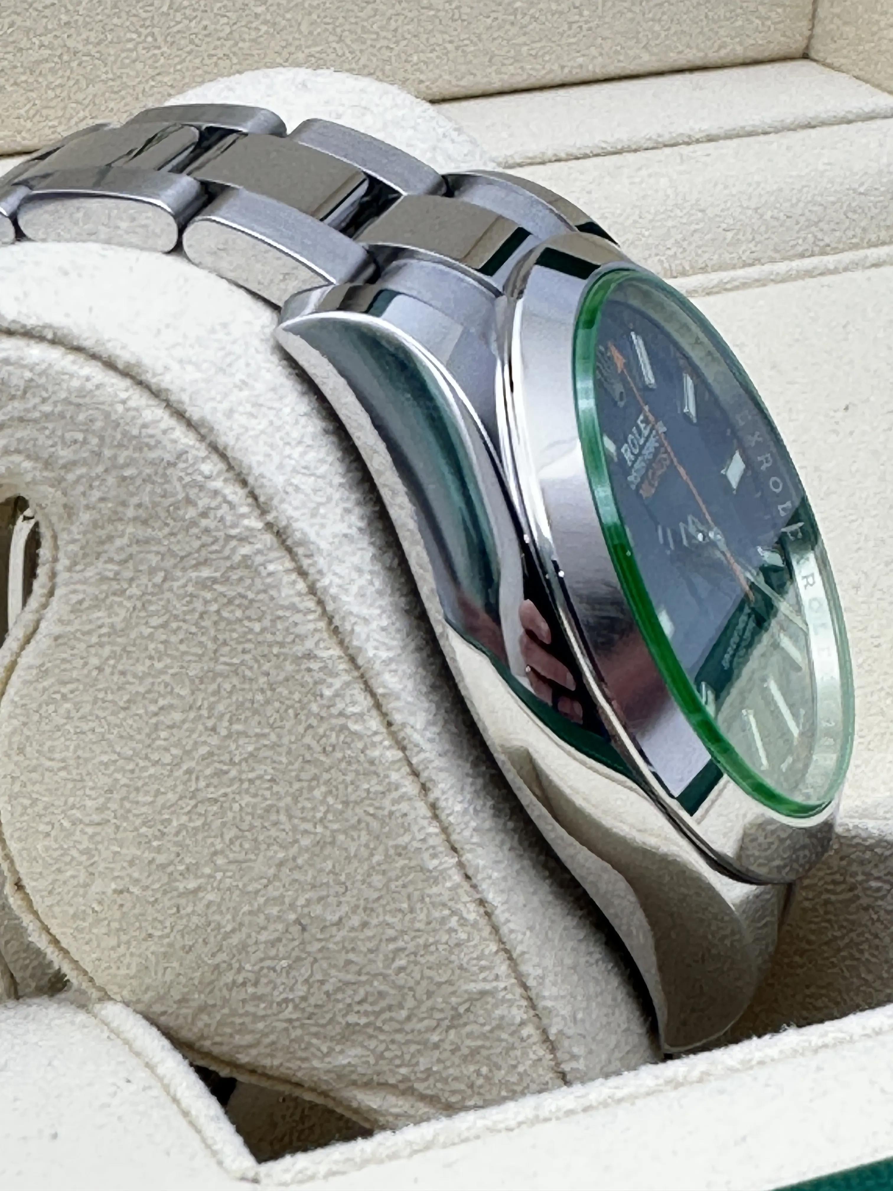 Rolex Milgauss 116400GV 40mm Z-Blue Dial Box Papers Discontinued