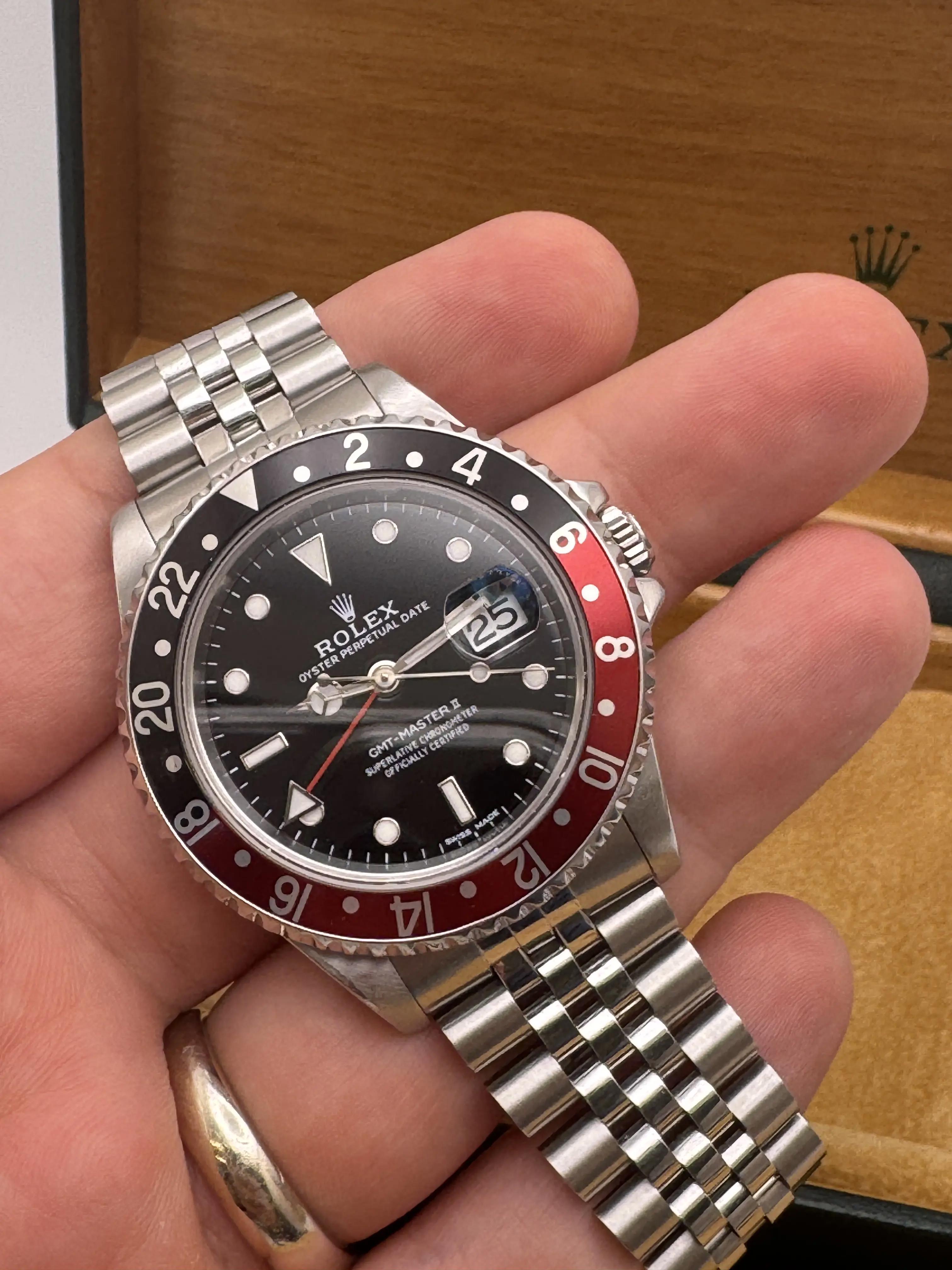 Rolex GMT-Master II 40mm 16710 Coke Jubilee + Oyster Full
