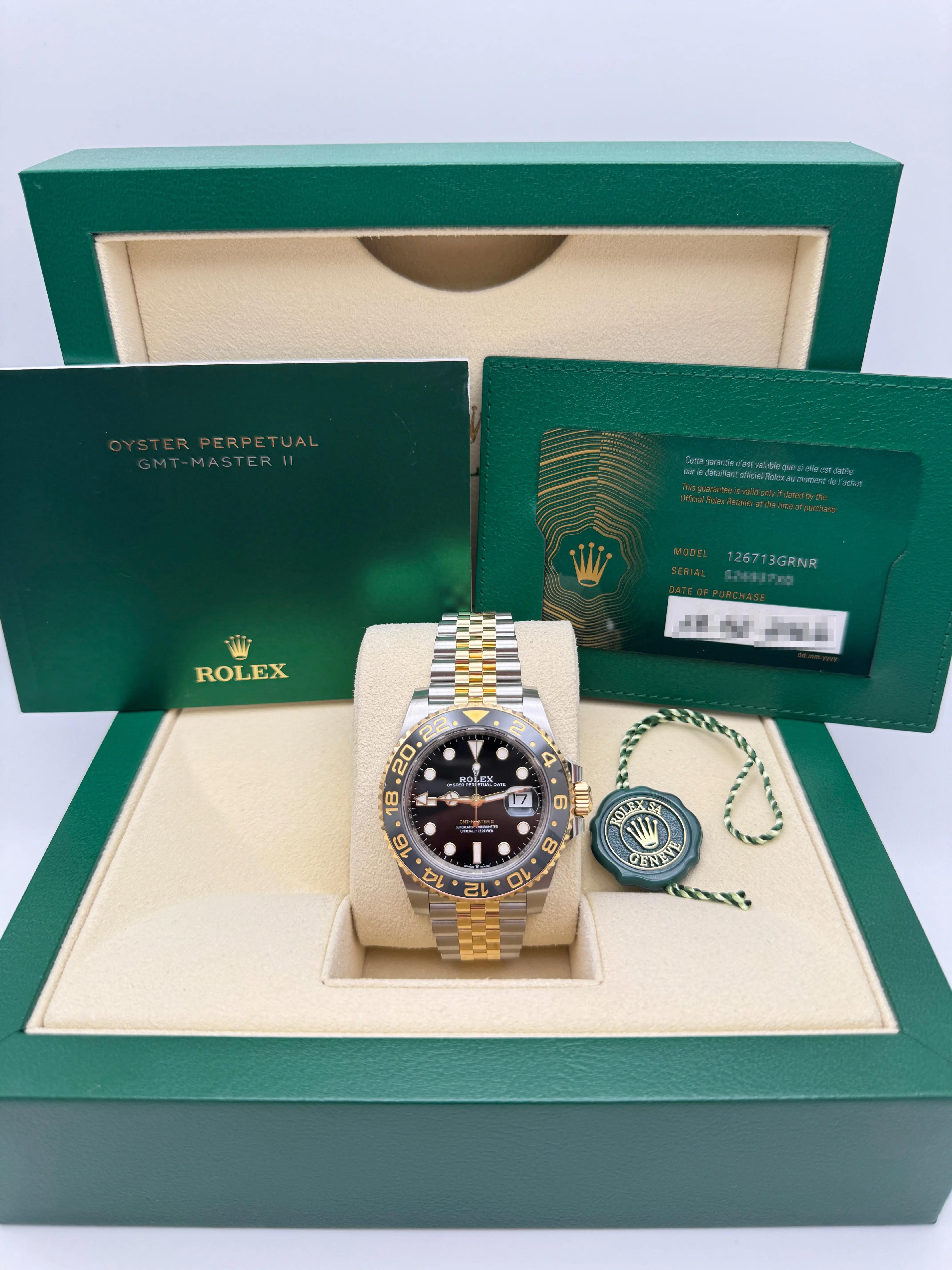 2026 Rolex GMT-Master II 40mm 126713GRNR 
